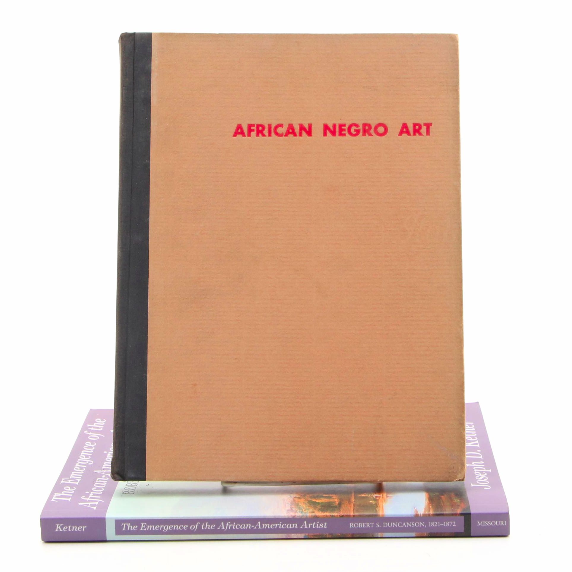 "The Emergence of the African-American Artist" and "African Negro Art" Books