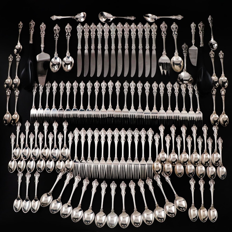 Towle "El Grandee" Sterling Silver Flatware, Mid to Late 20th Century