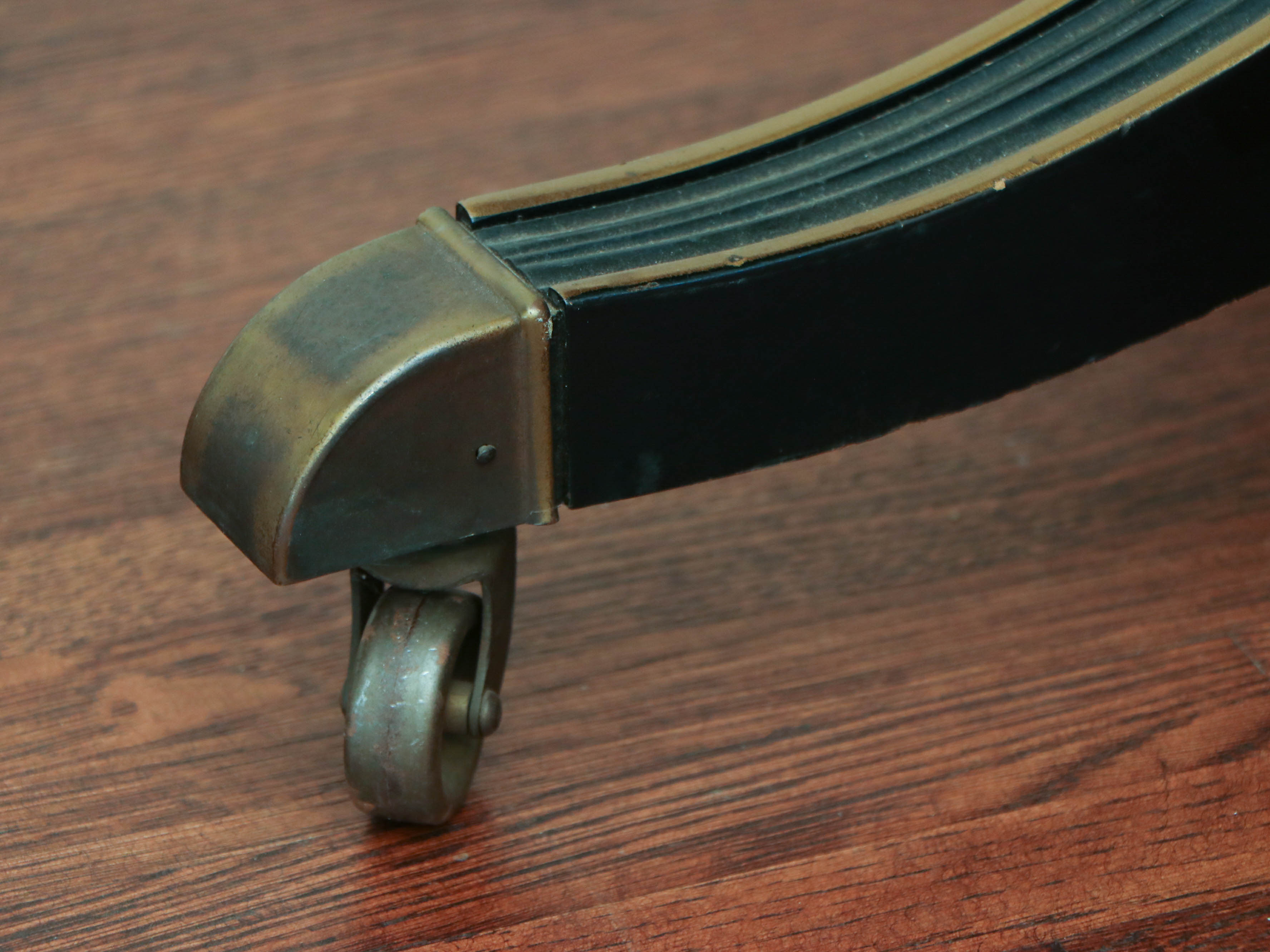 Drexel "Et Cetera" Rosewood and Ebonized Chinoiserie Dining Table and Chairs Set