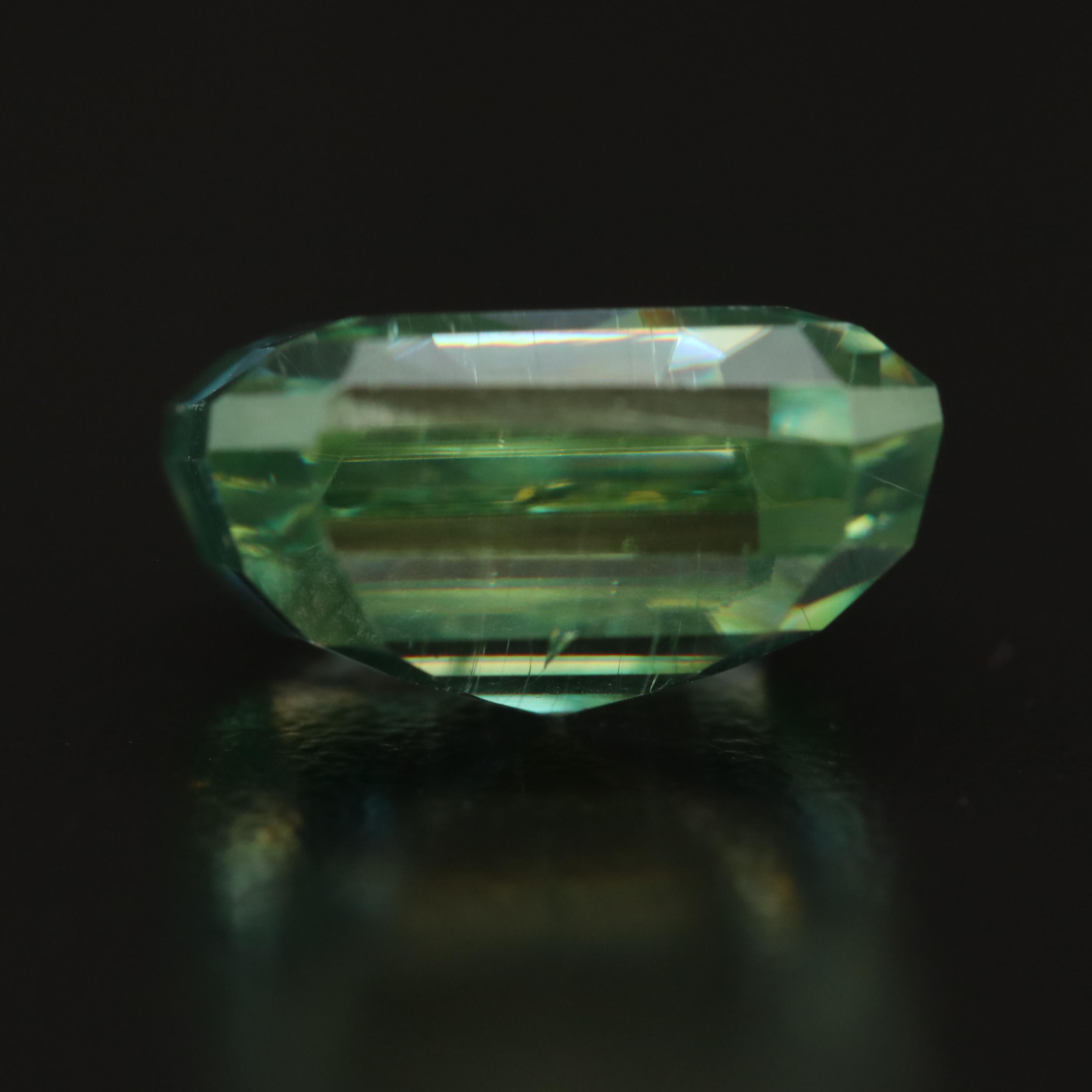 Loose Laboratory Grown Cut Corner Square Faceted Moissanite