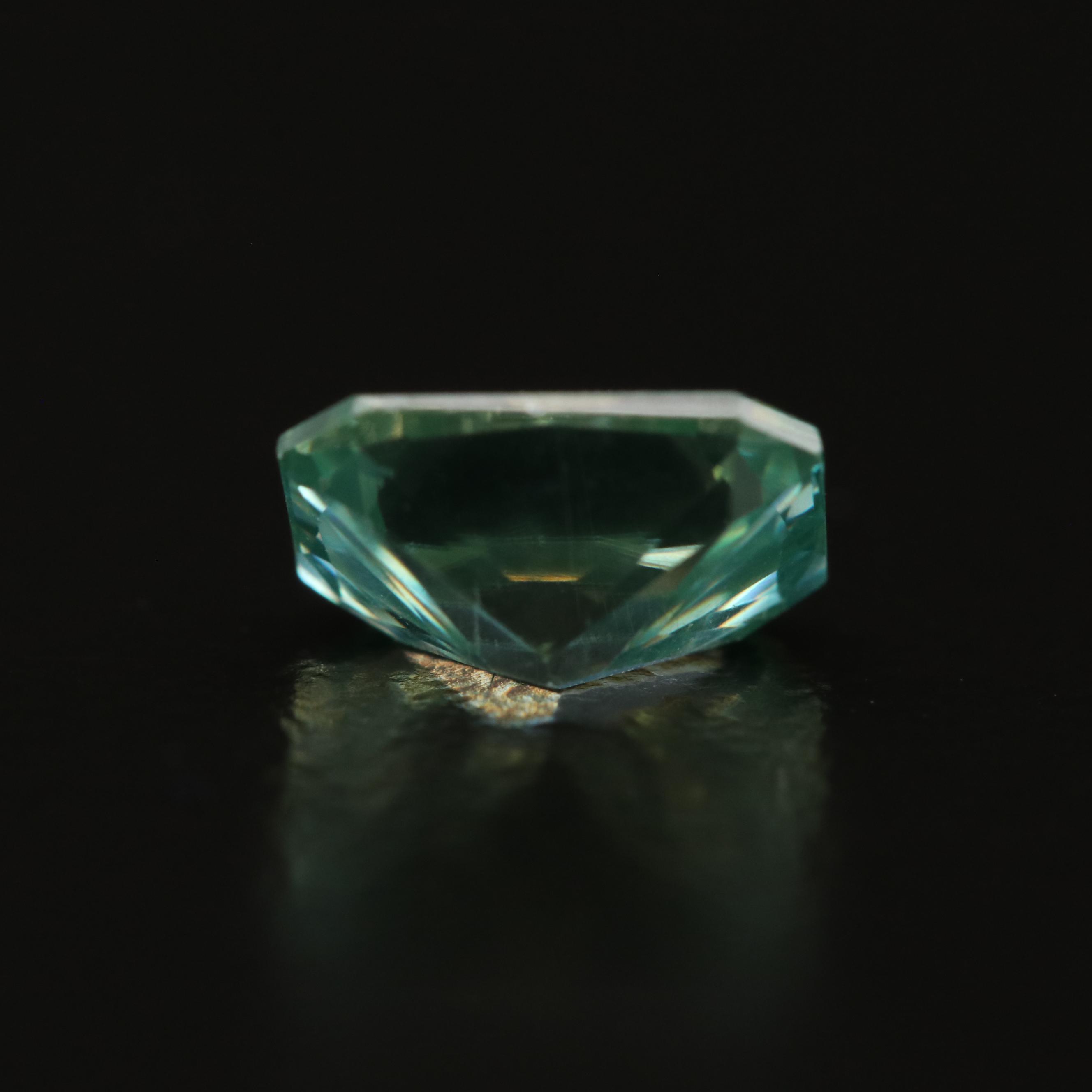 Loose Cut Corner Rectangular Faceted Moissanite