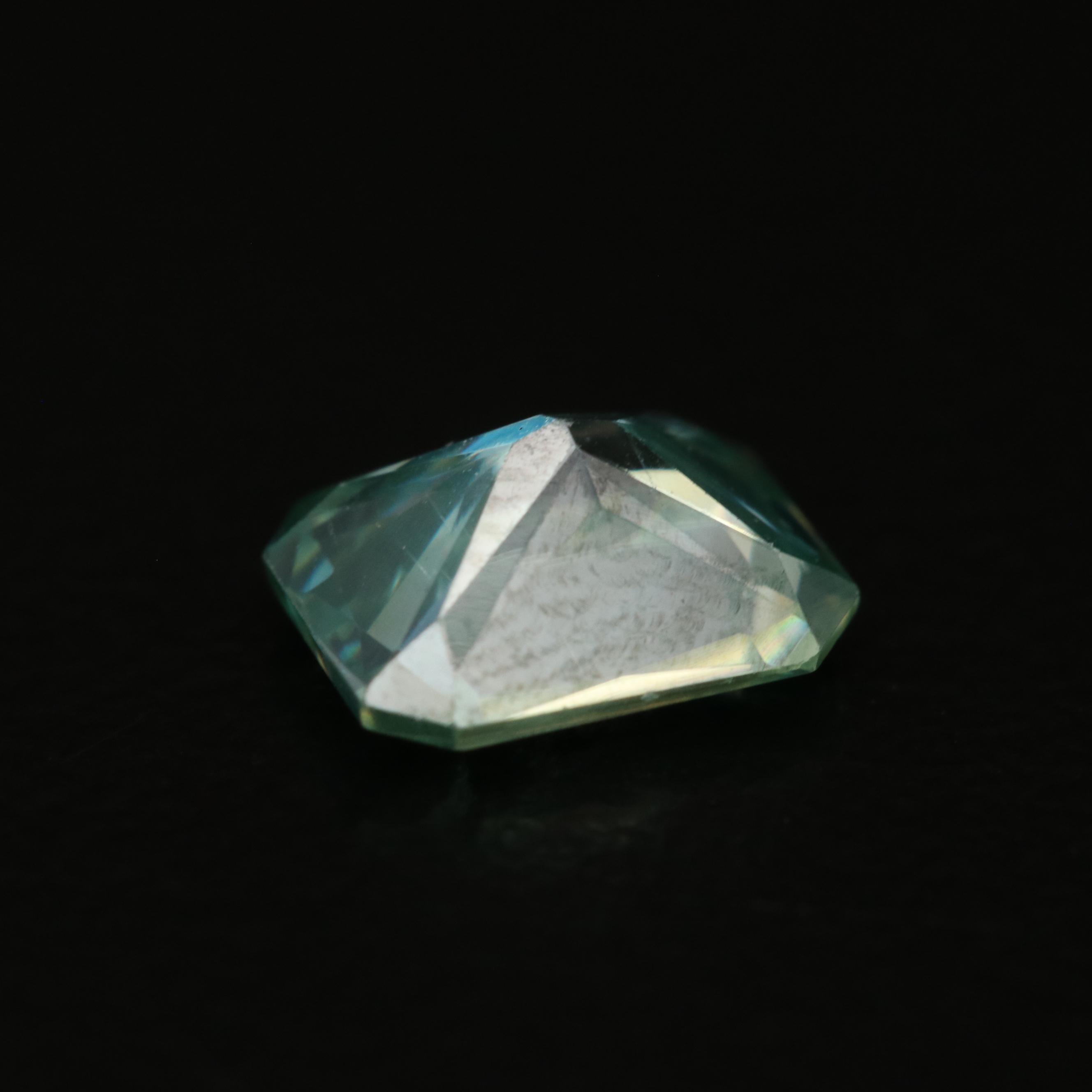 Loose Cut Corner Rectangular Faceted Moissanite