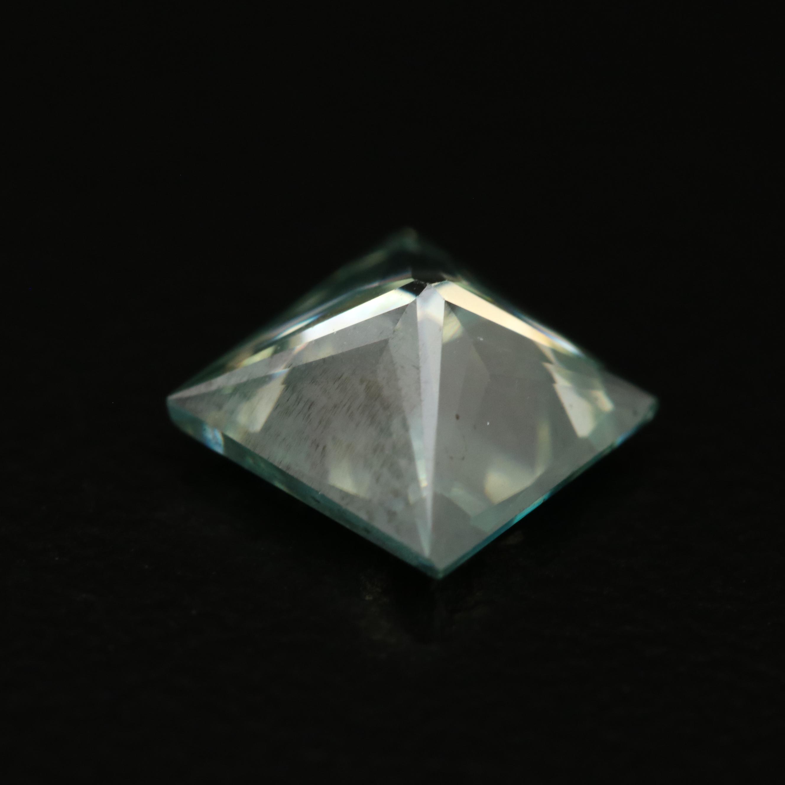Loose Square Faceted Moissanite