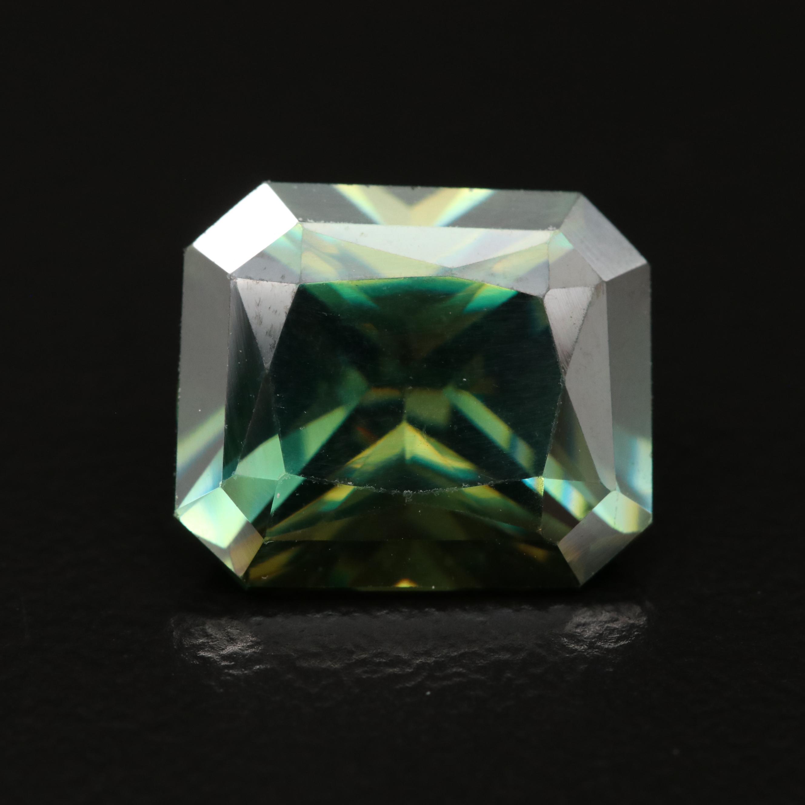 Loose Lab Grown Rectangular Moissanite