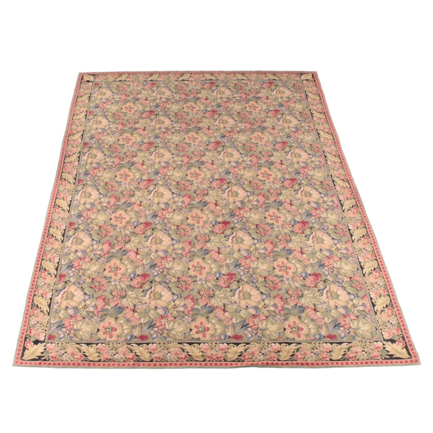 10'1 x 13'10 Handwoven Stark Carpets Aubusson Wool Rug