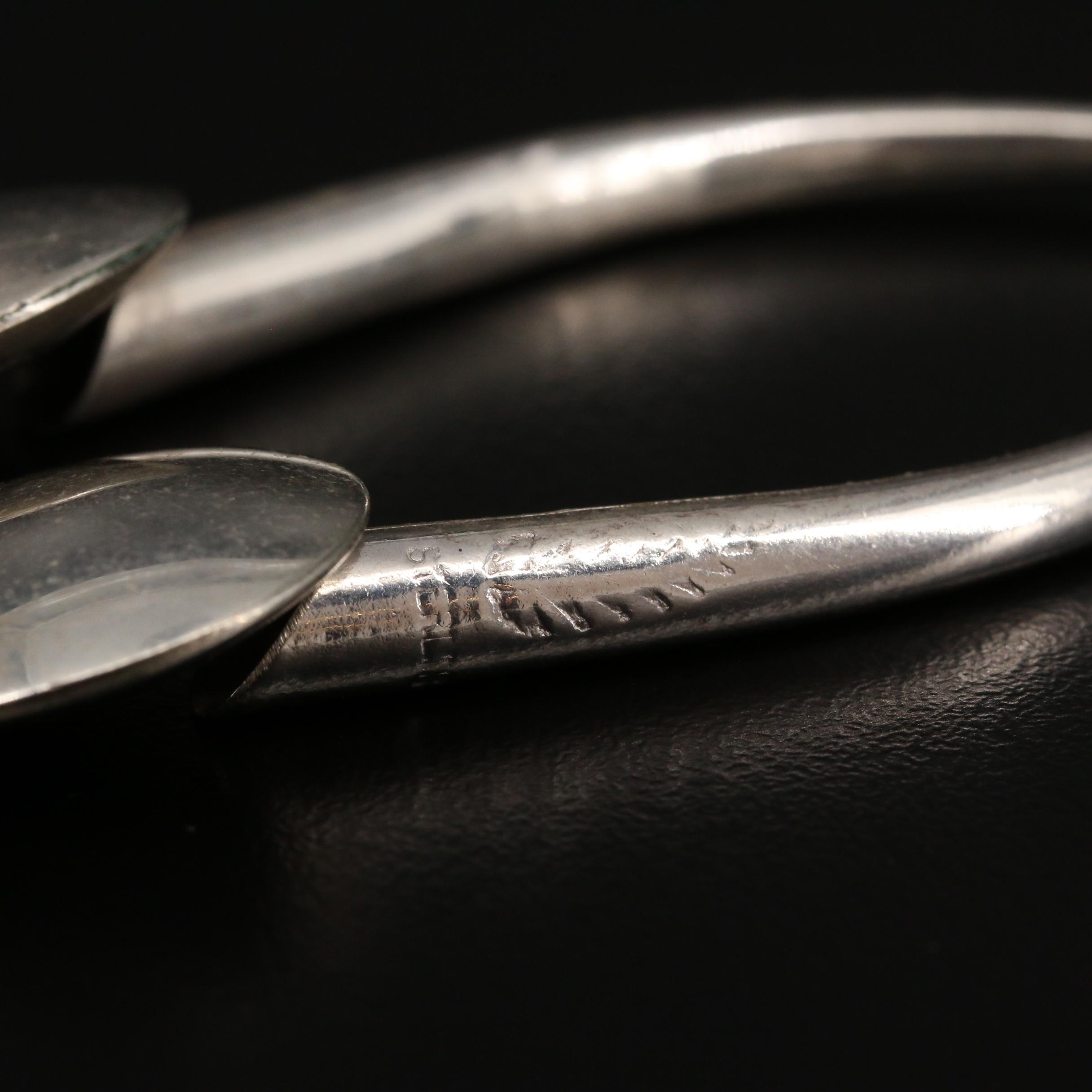 Western Sterling Silver Turquoise Shadowbox and Concho Bead Necklace