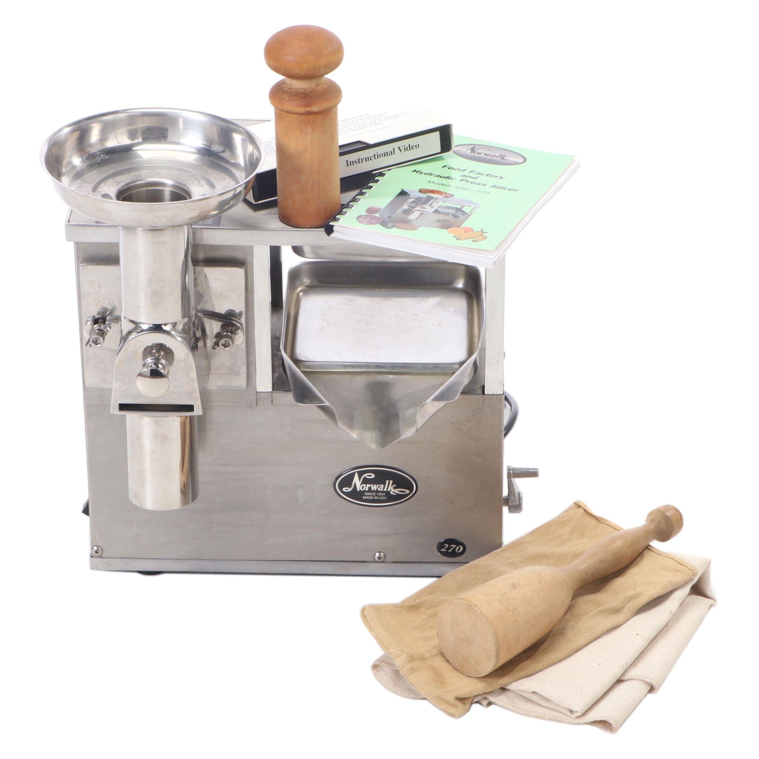 Norwalk Food Factory and Hydraulic Press Juicer Model 270
