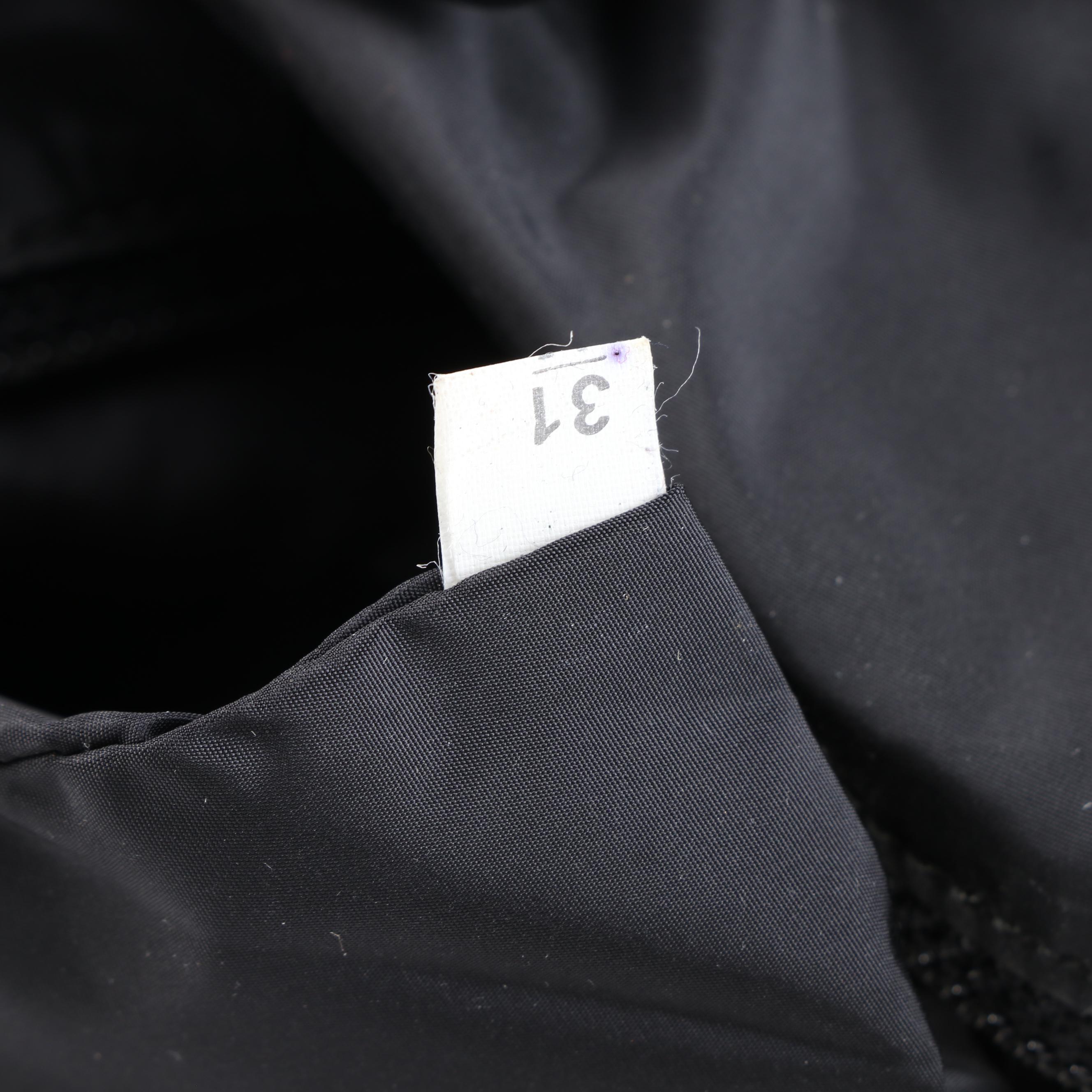 Prada Red/Black Camouflage Tessuto Nylon and Leather Shoulder Tote