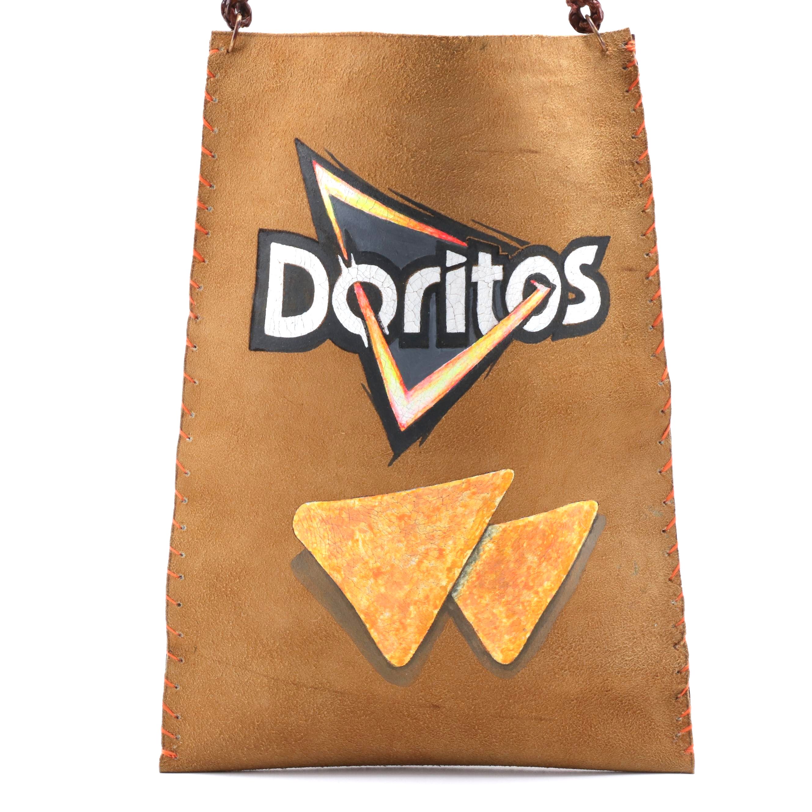 Pharaoh's Secret Prop Suede Bag from 2014 Superbowl Halftime Commercial