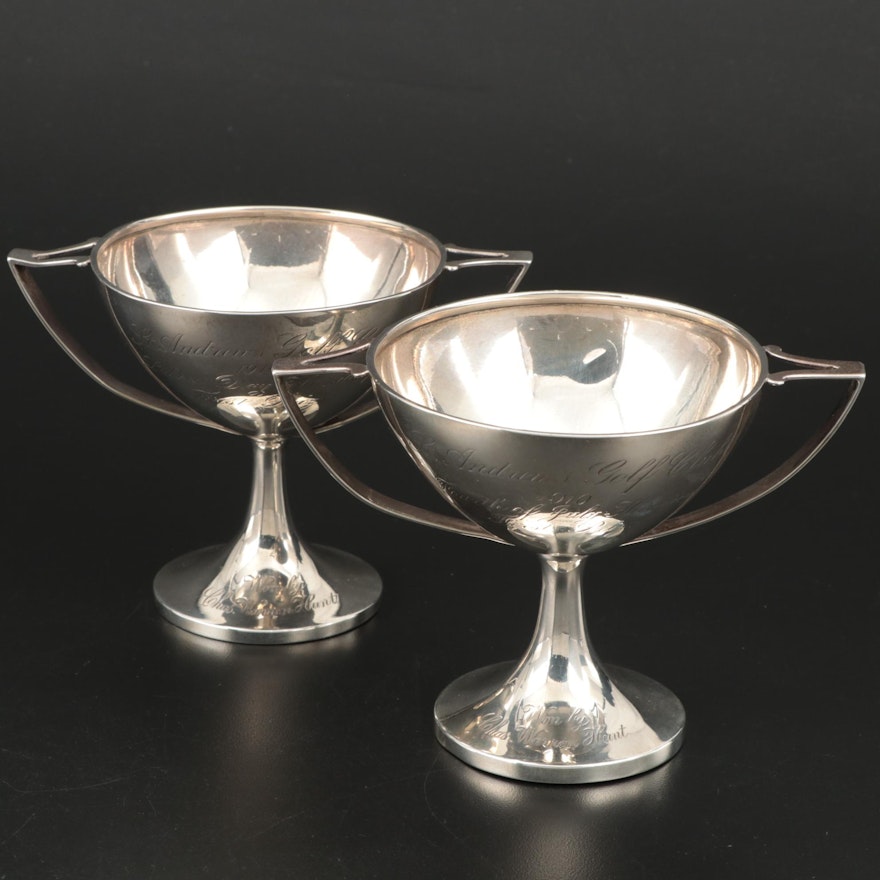 Sterling St. Andrews Golf Club, NY "Fourth of July Handicap" Winner's Cups, 1910