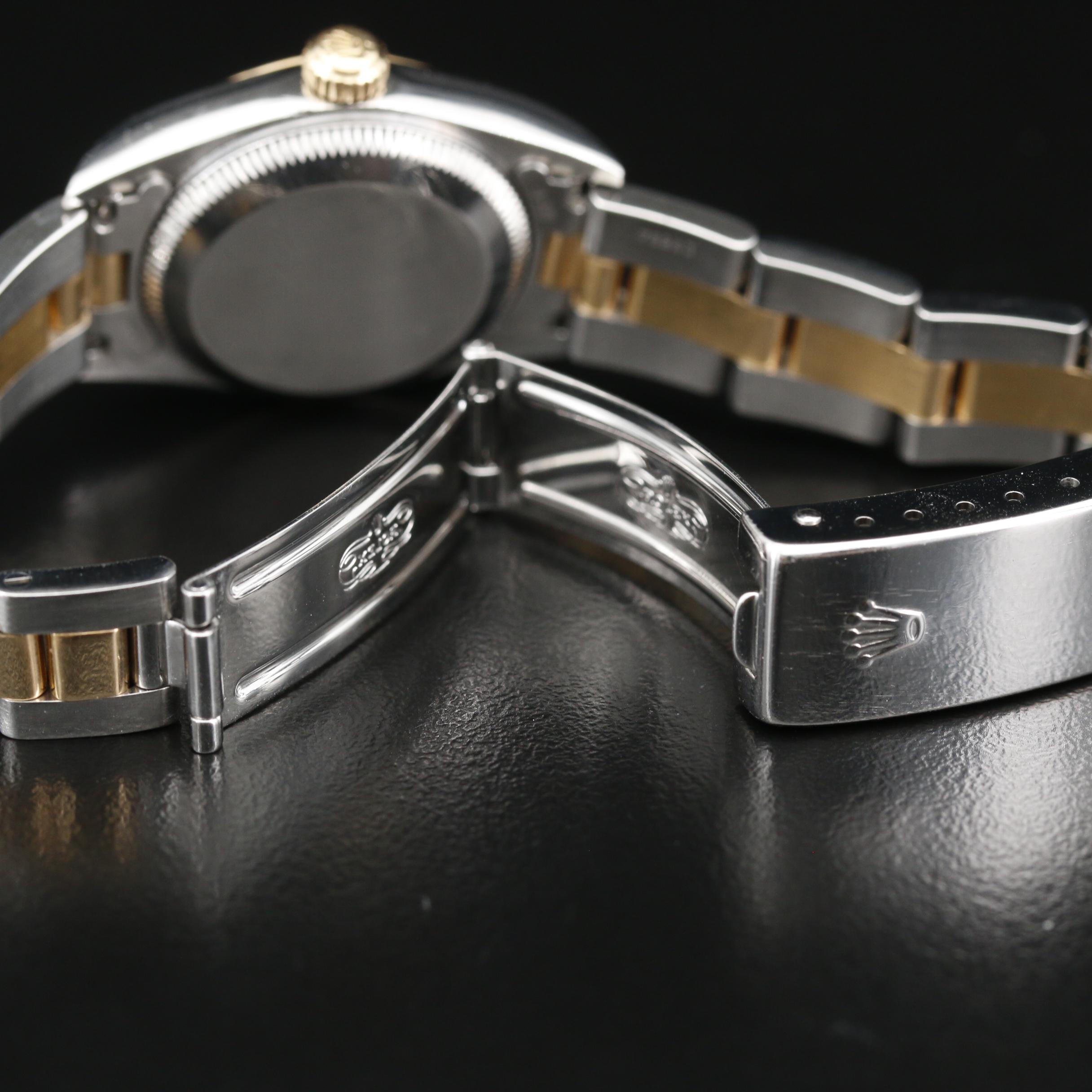 1999 Rolex Oyster Perpetual 18K and Stainless Steel Automatic Watch