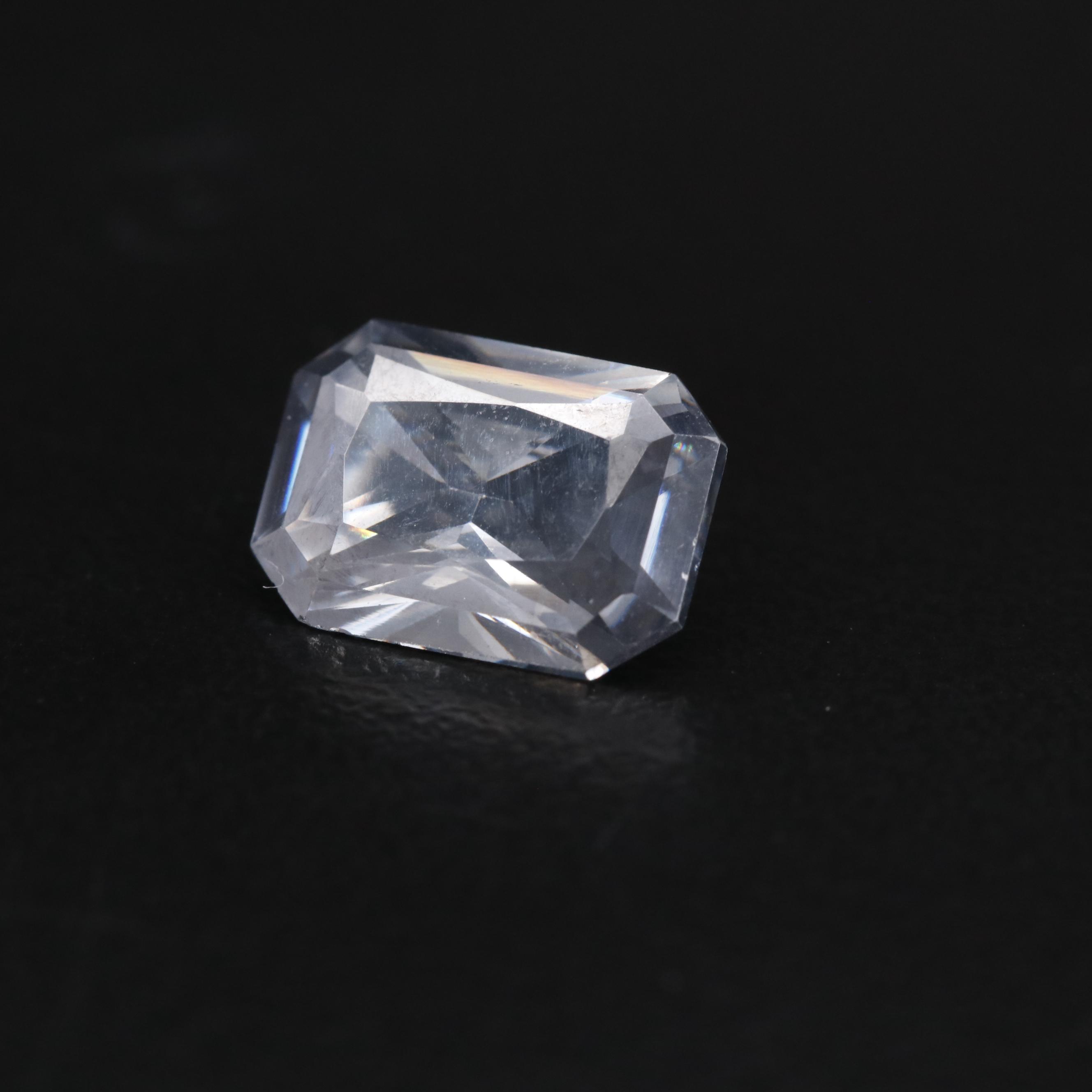 Loose Lab Grown Rectangular Moissanite