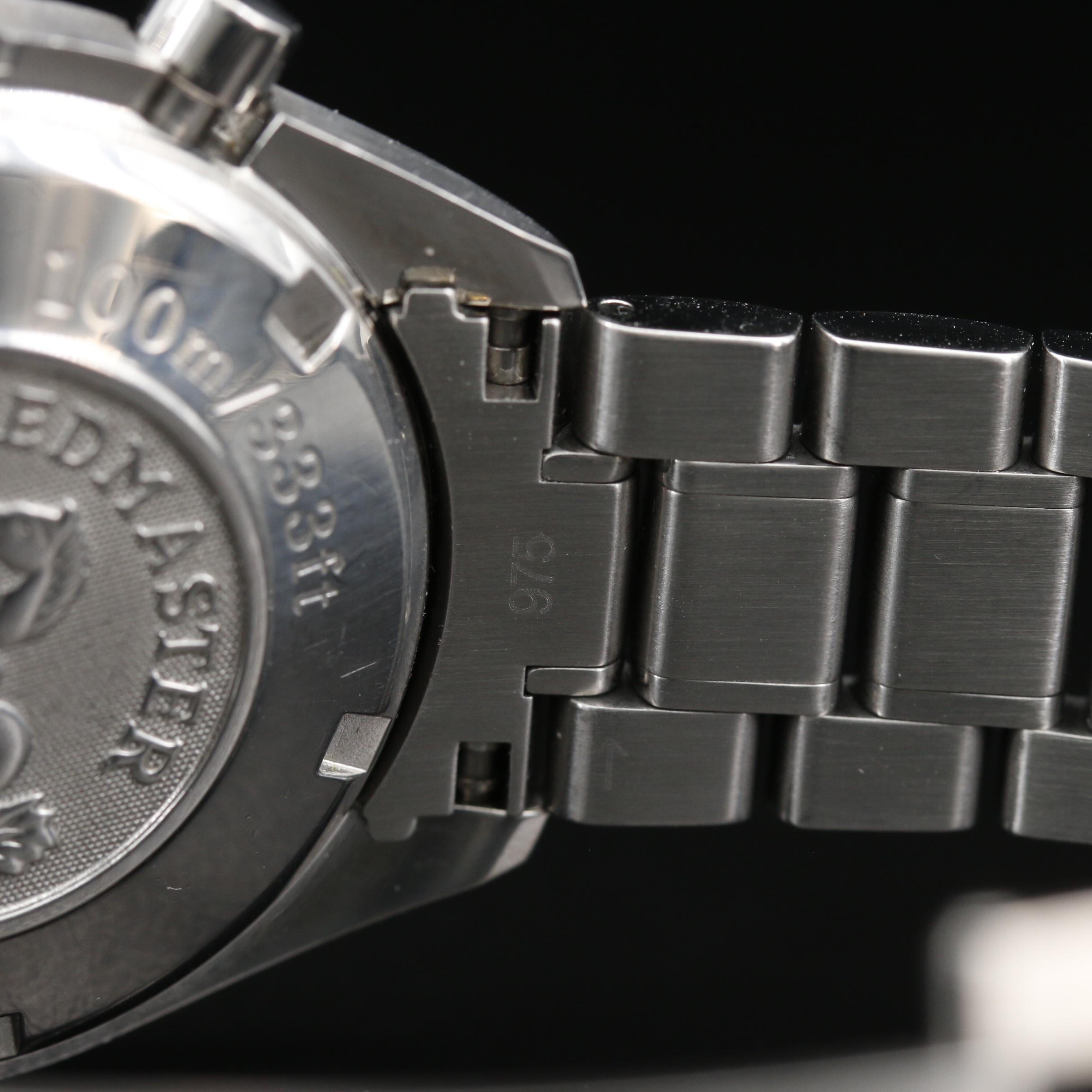 Omega Speedmaster Date Stainless Steel Automatic Chronograph Watch