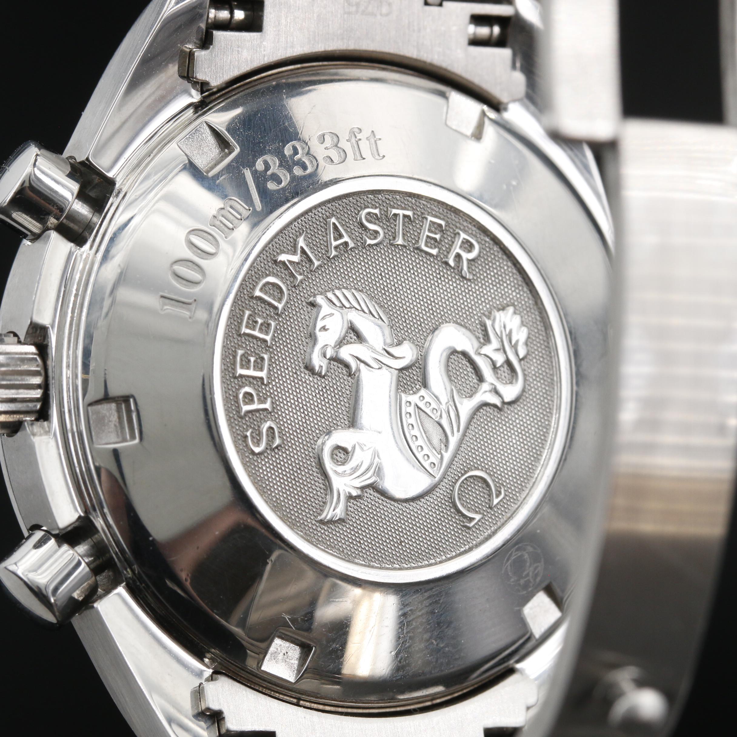 Omega Speedmaster Date Stainless Steel Automatic Chronograph Watch