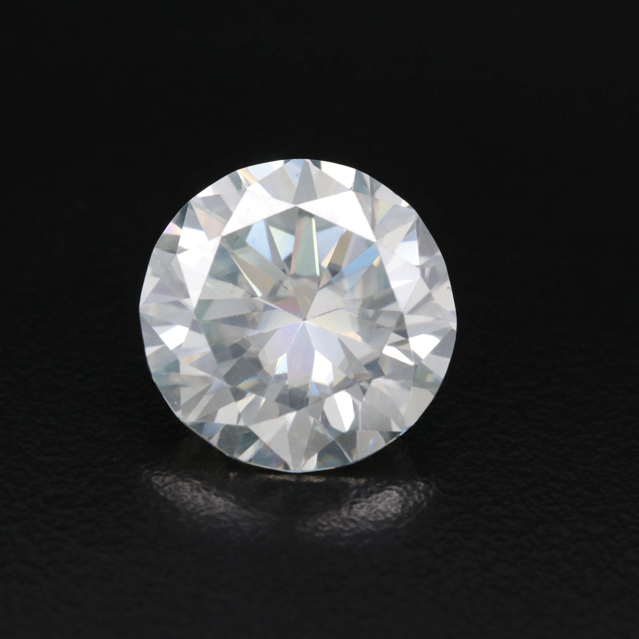 Loose Lab Grown Faceted Moissanite