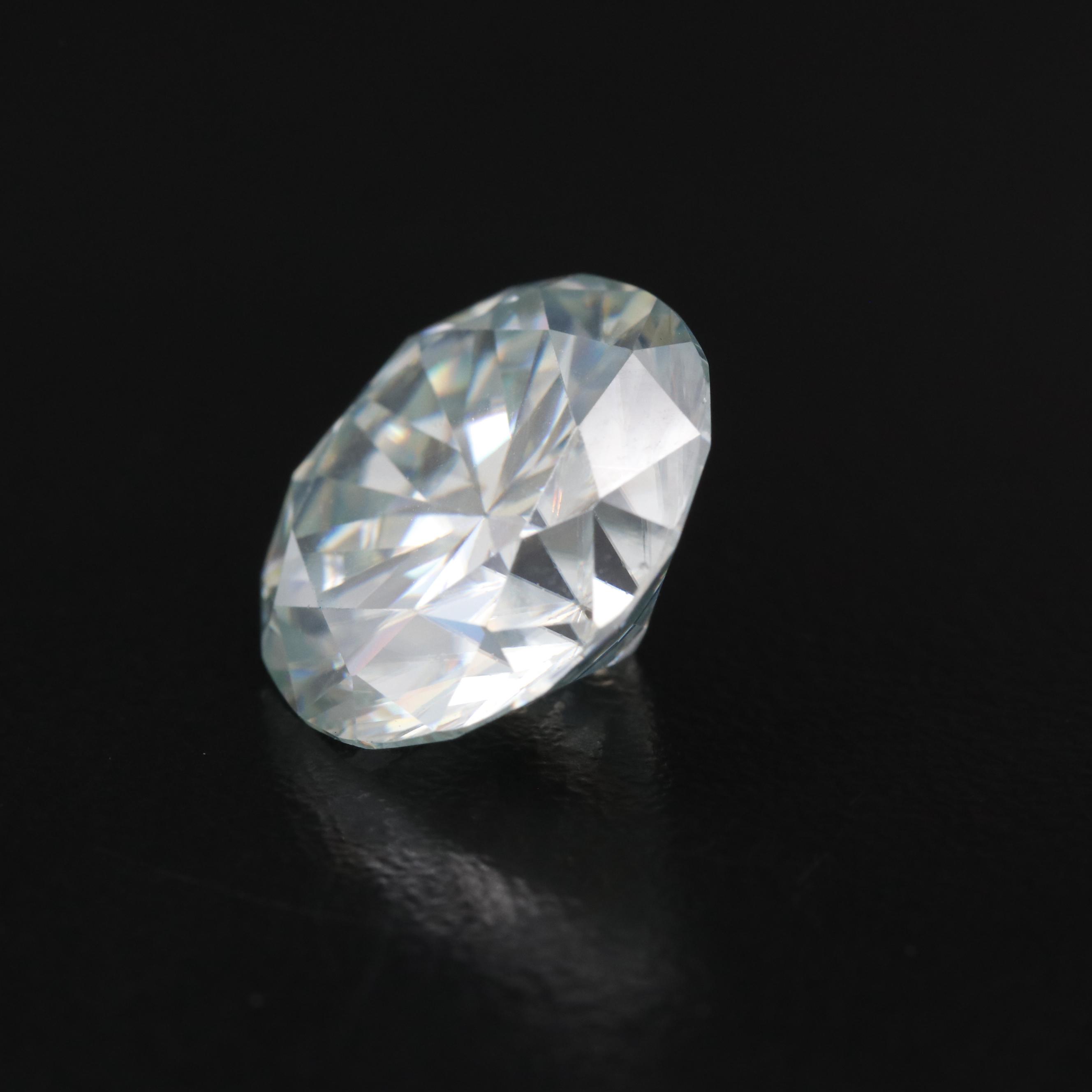 Loose Lab Grown Faceted Moissanite