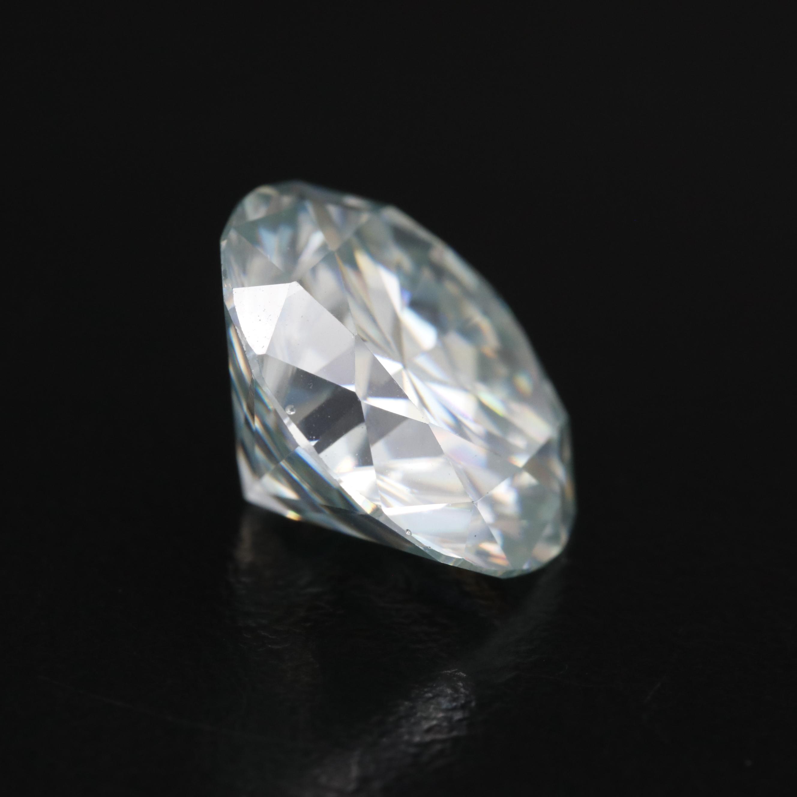 Loose Lab Grown Faceted Moissanite
