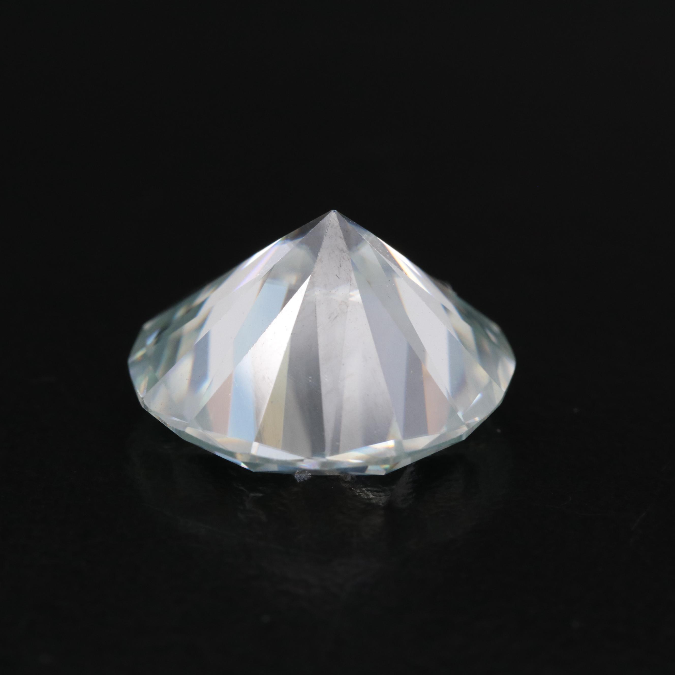 Loose Lab Grown Faceted Moissanite