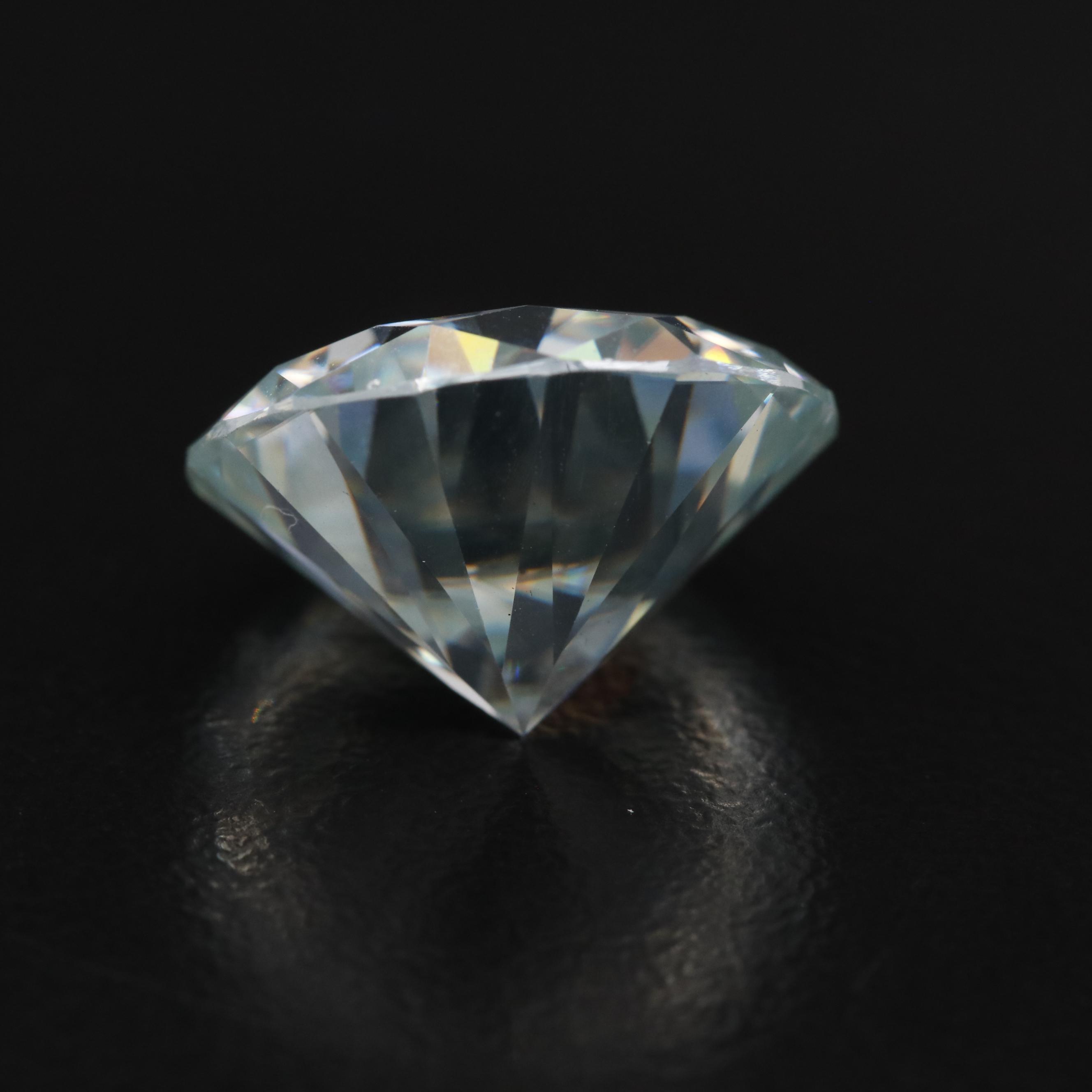 Loose Lab Grown Faceted Moissanite