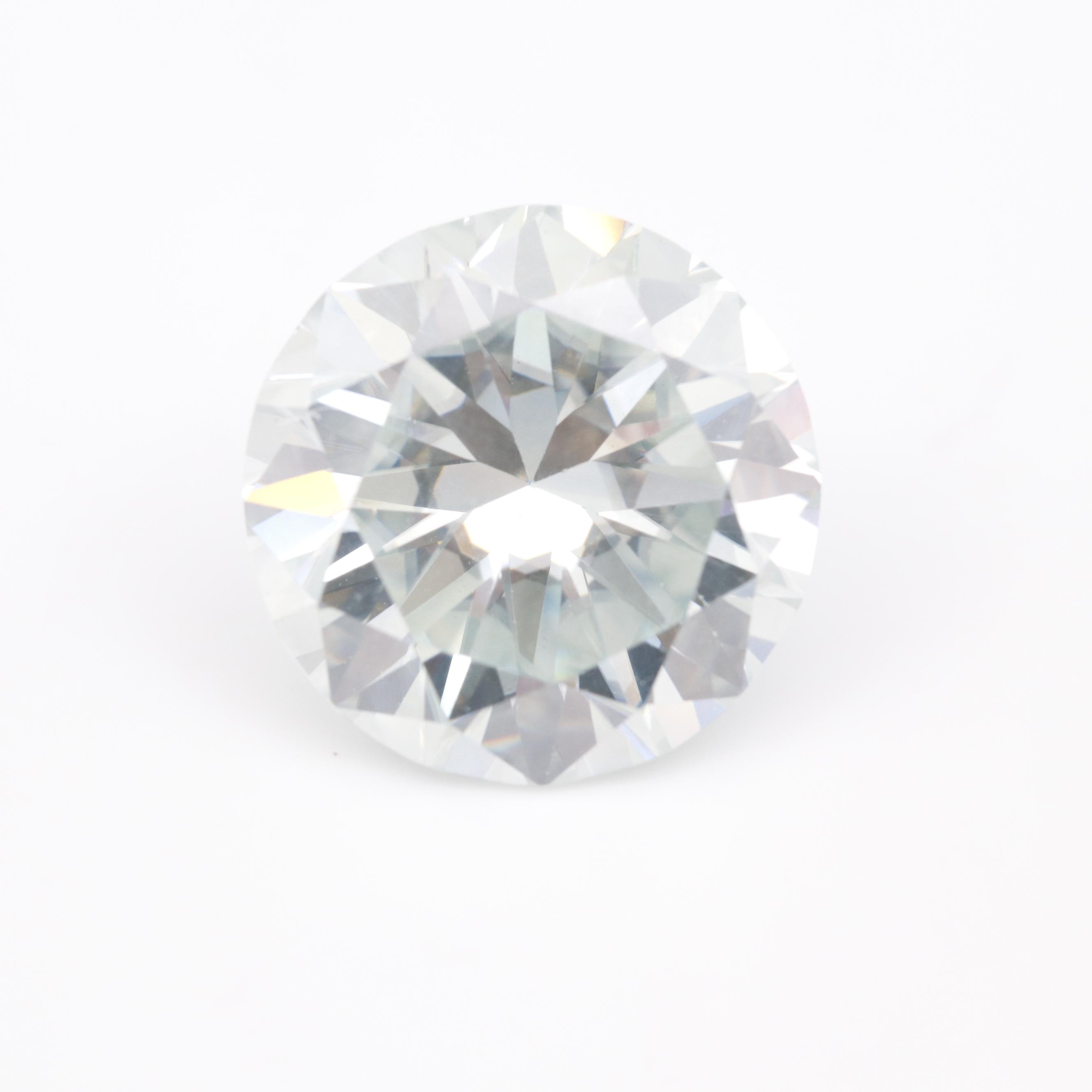 Loose Lab Grown Faceted Moissanite