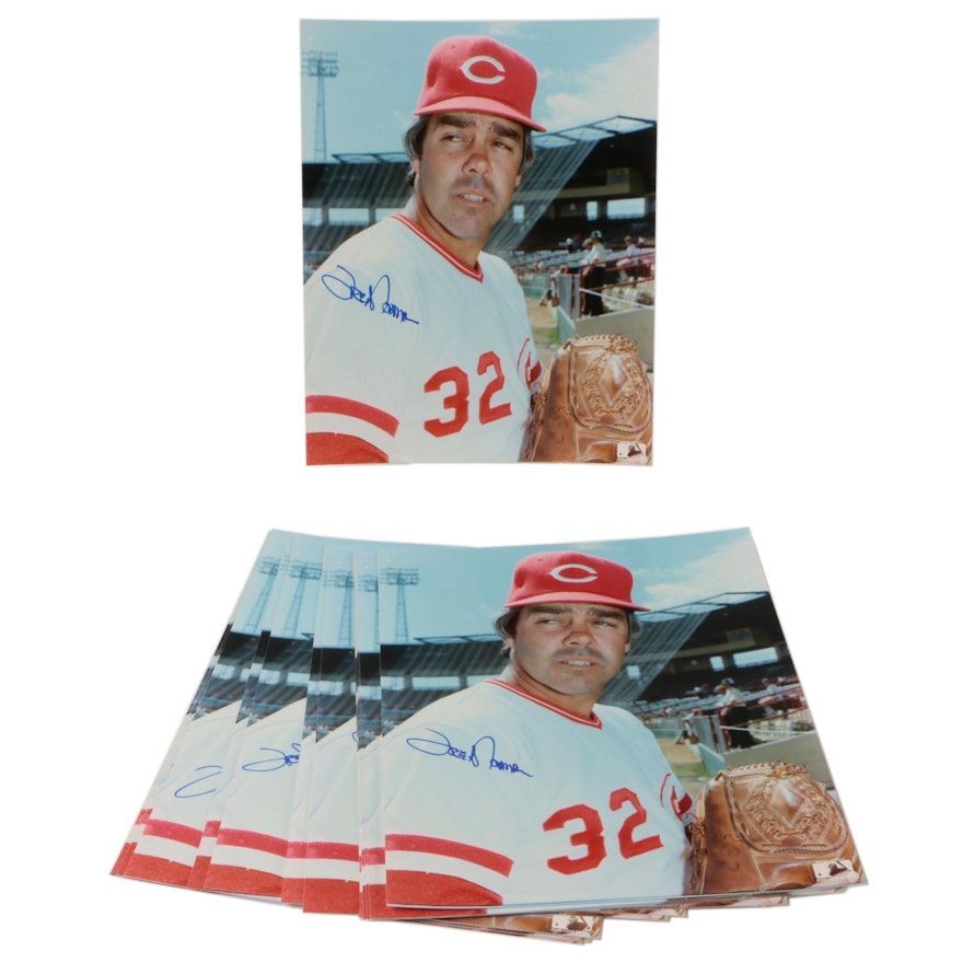 Fred Norman Signed Cincinnati Reds Photo Prints