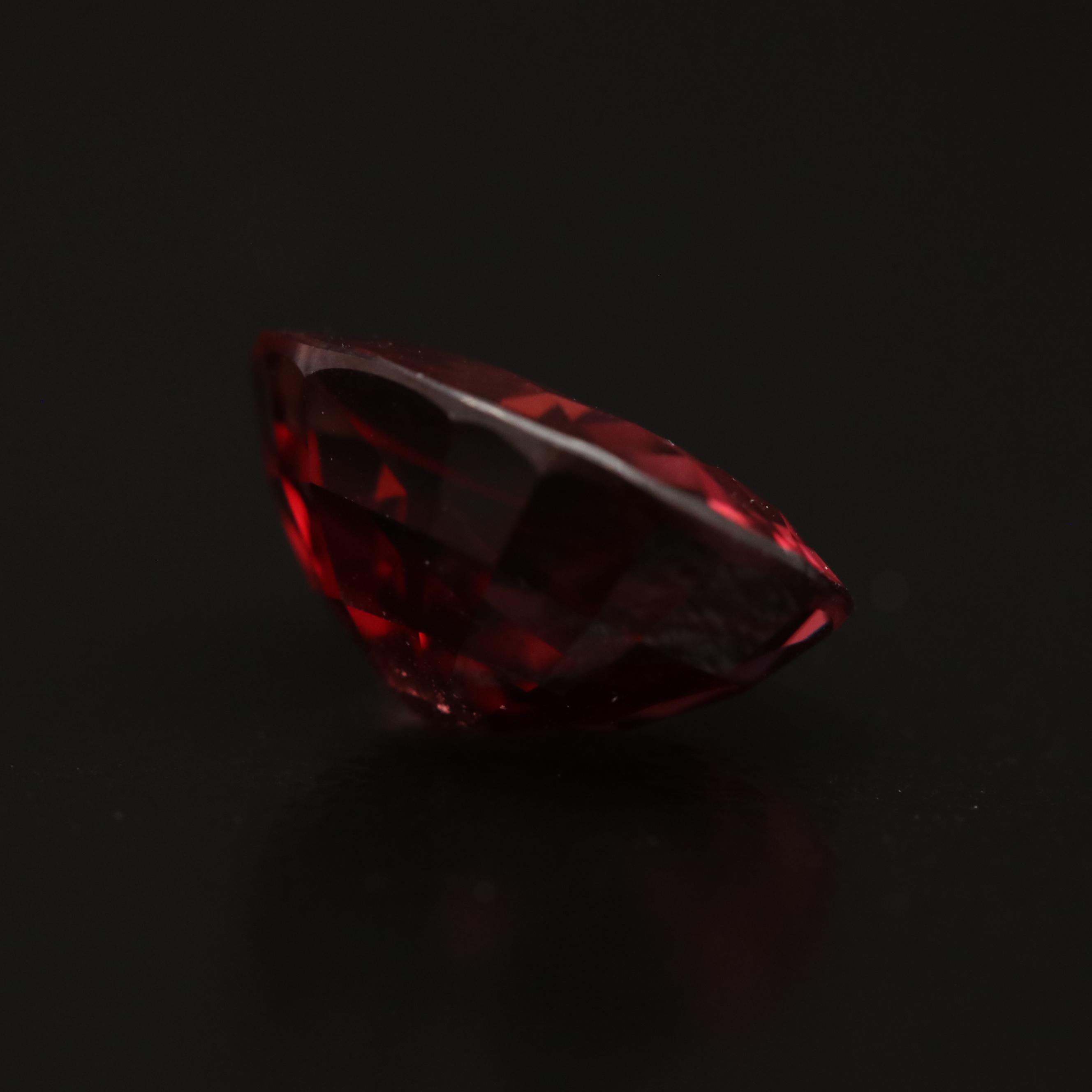 Loose 5.93 CT Oval Faceted Zircon