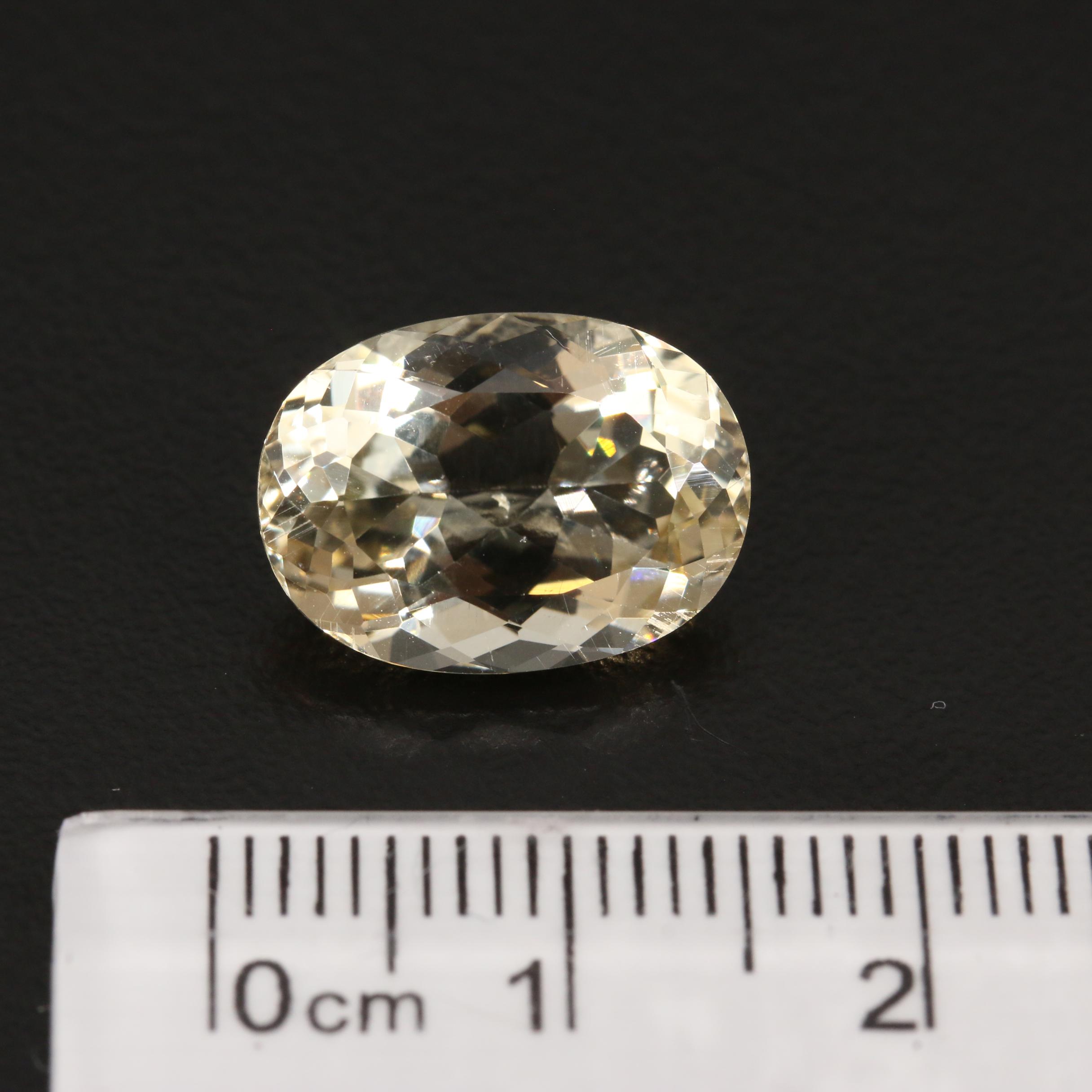 Loose 6.45 CT Oval Faceted Laboradite