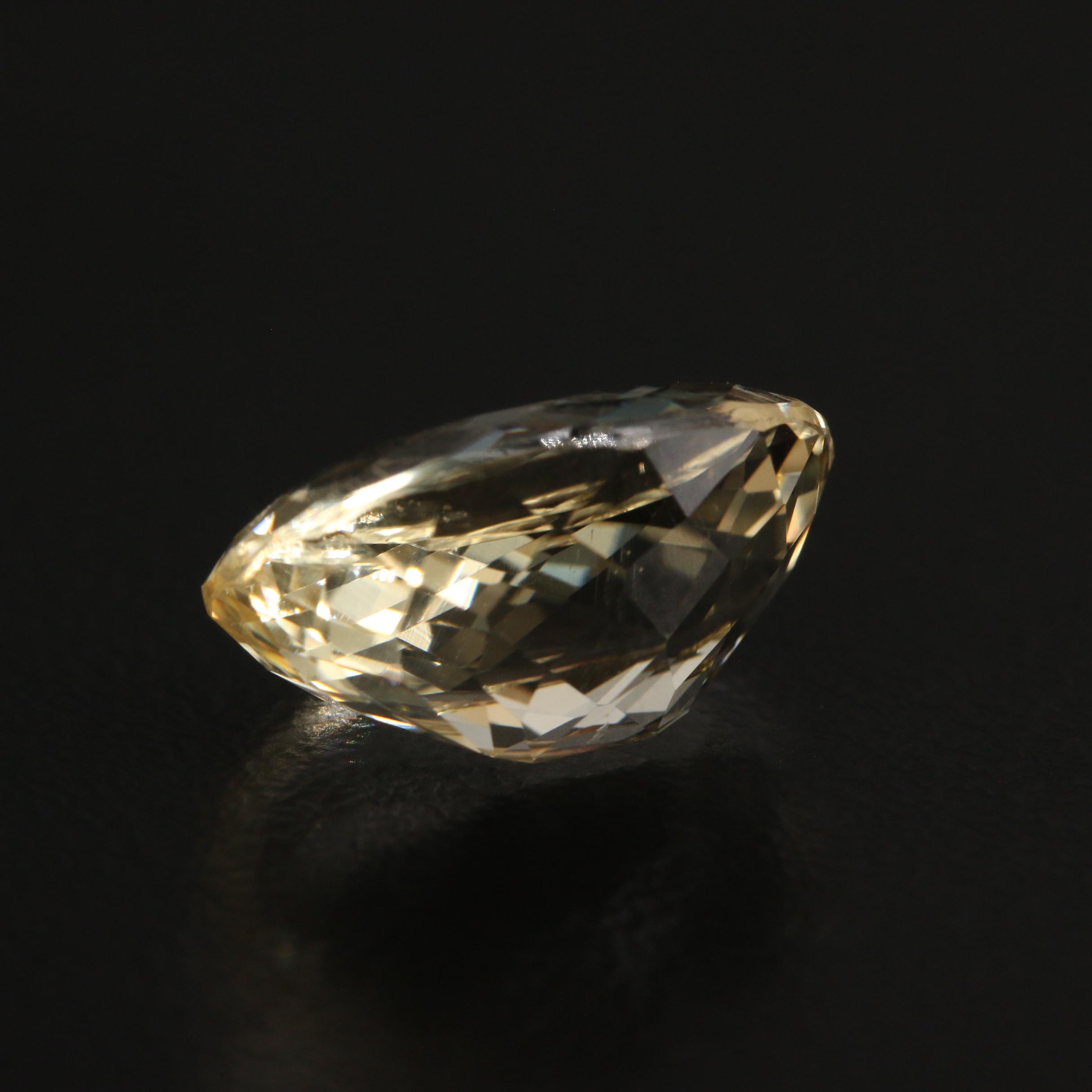 Loose 6.45 CT Oval Faceted Laboradite