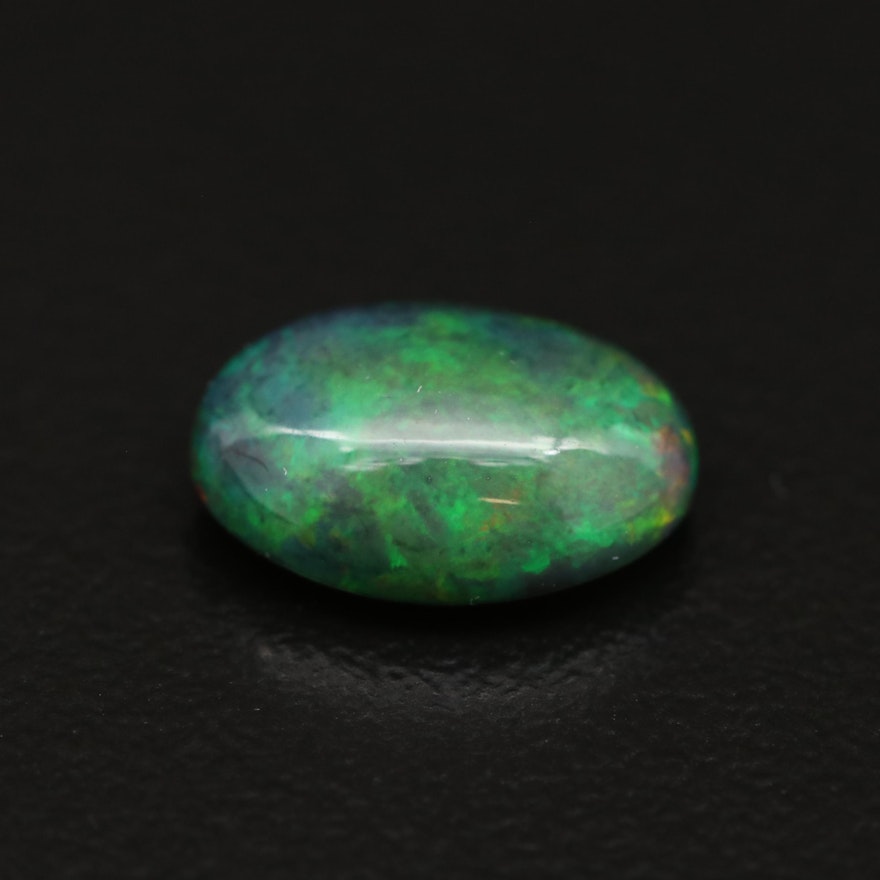 Loose 2.08 CT Oval Opal Cabochon
