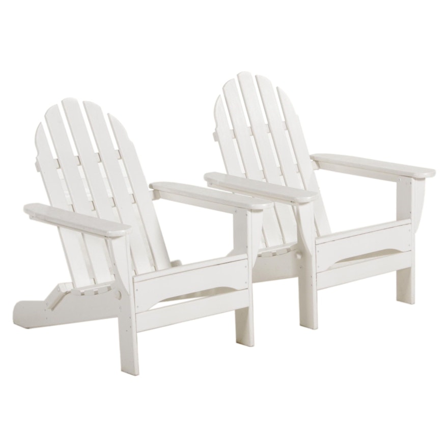 Polywood White Adirondack Chairs