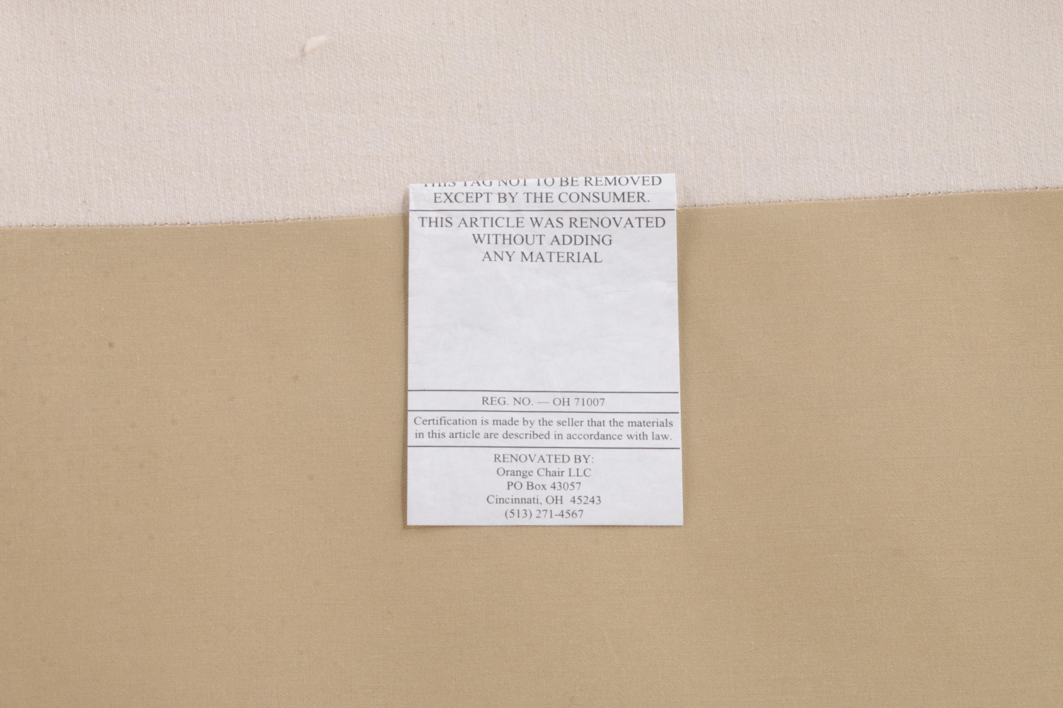 Louis XVI Style Custom-Upholstered Duchesse Brisée Chaise Lounge, Mid-19th C.