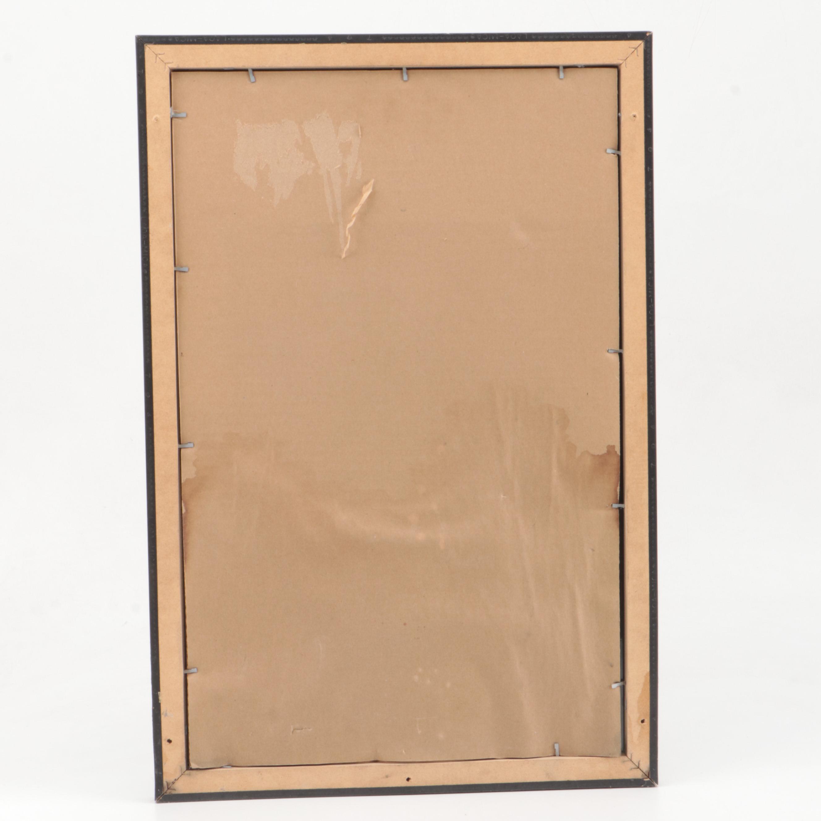 Elvis Presley "Double Feature" Movie Theater Poster, Framed