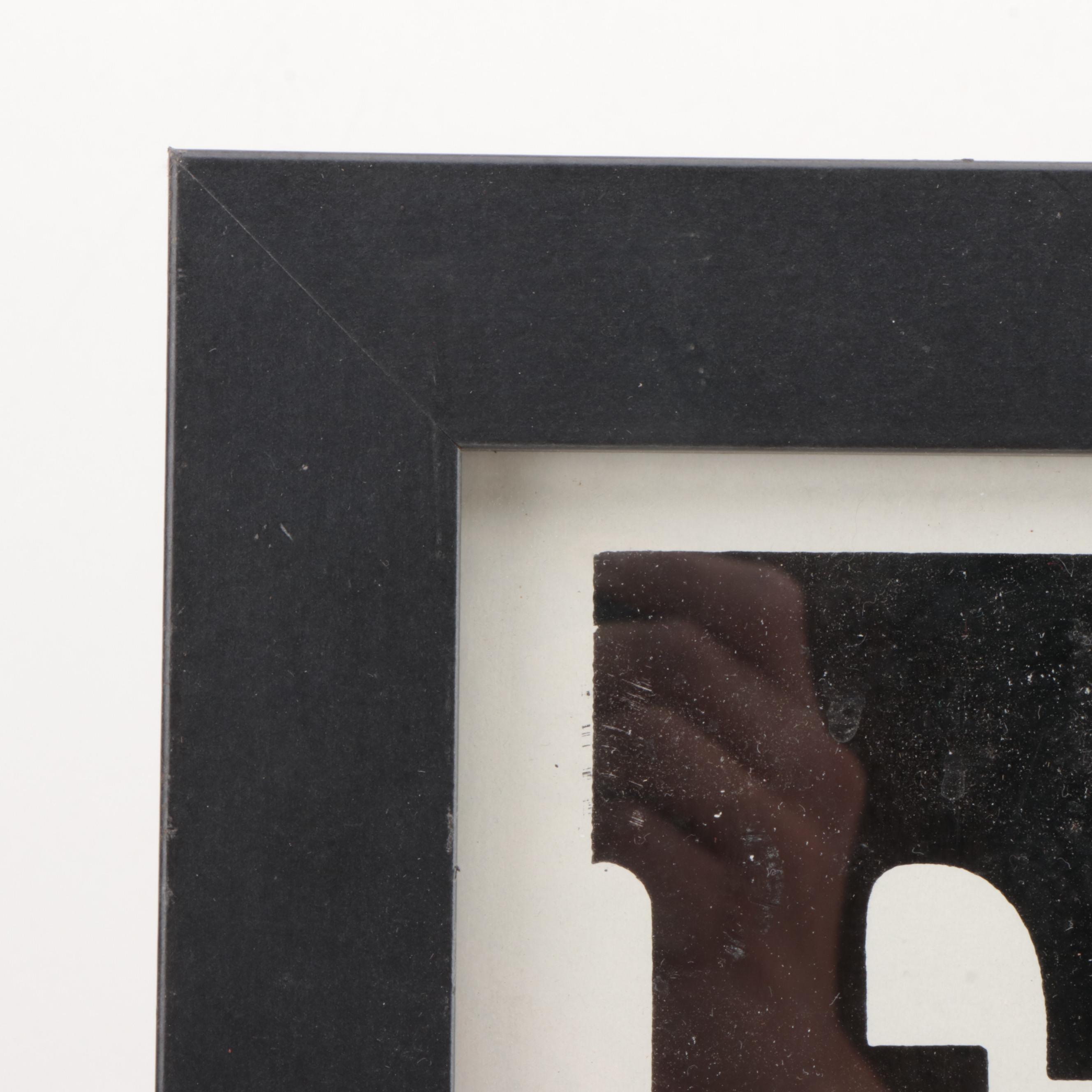 Elvis Presley "Double Feature" Movie Theater Poster, Framed