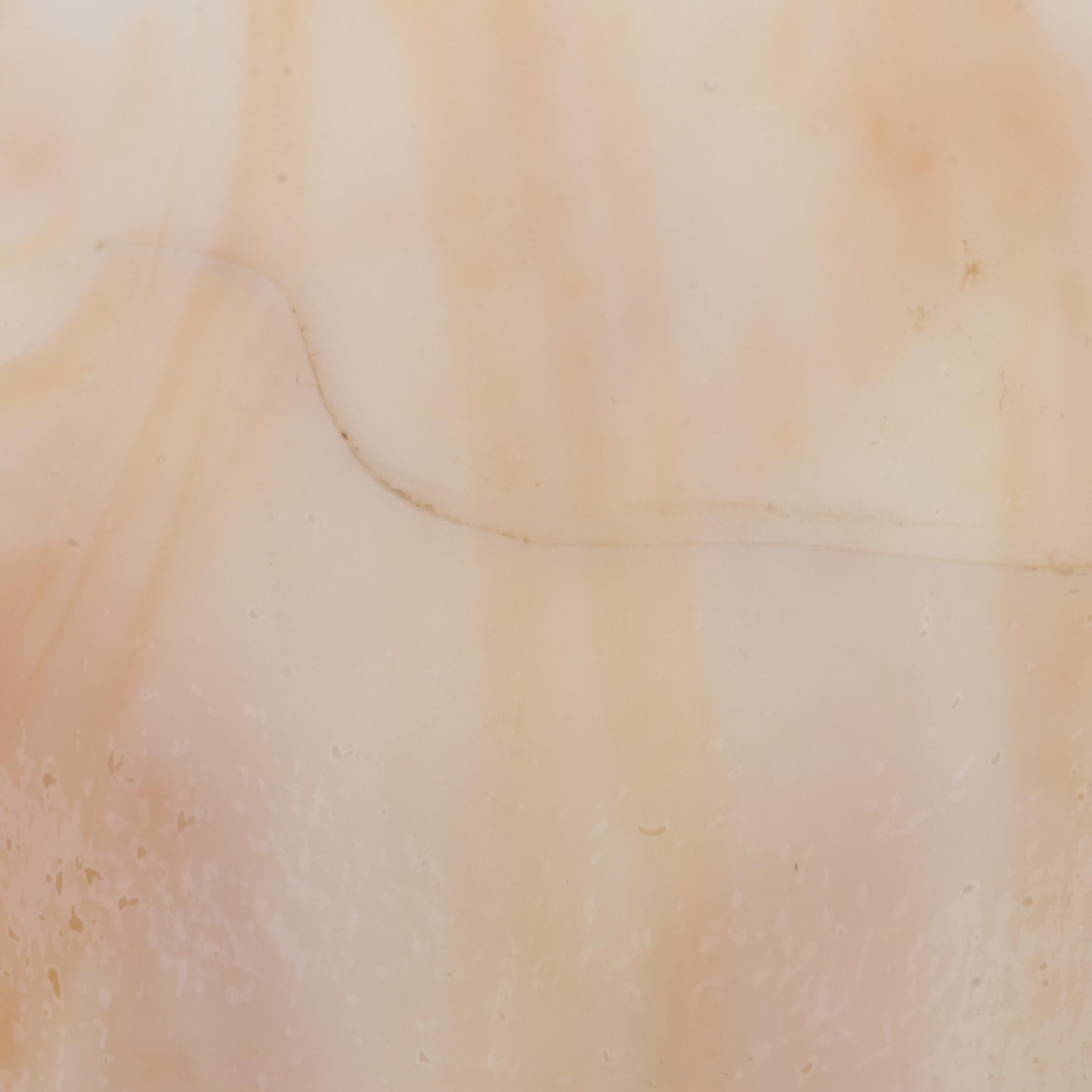 Slag Glass and Painted Metal Table Lamp, Early to Mid 20th Century