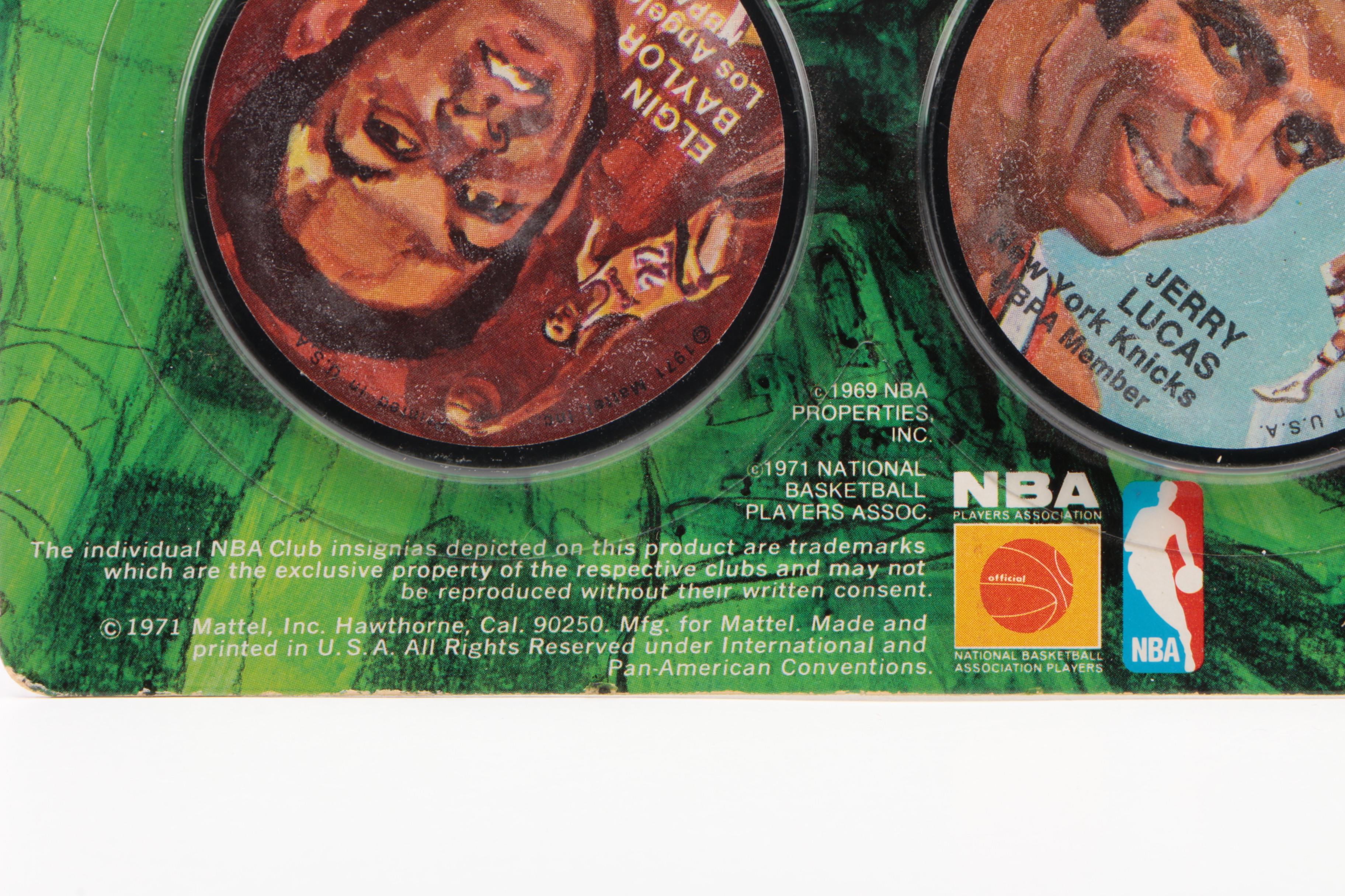 Mattel "Instant Replay" Basketball Record Discs with Maravich, 1971