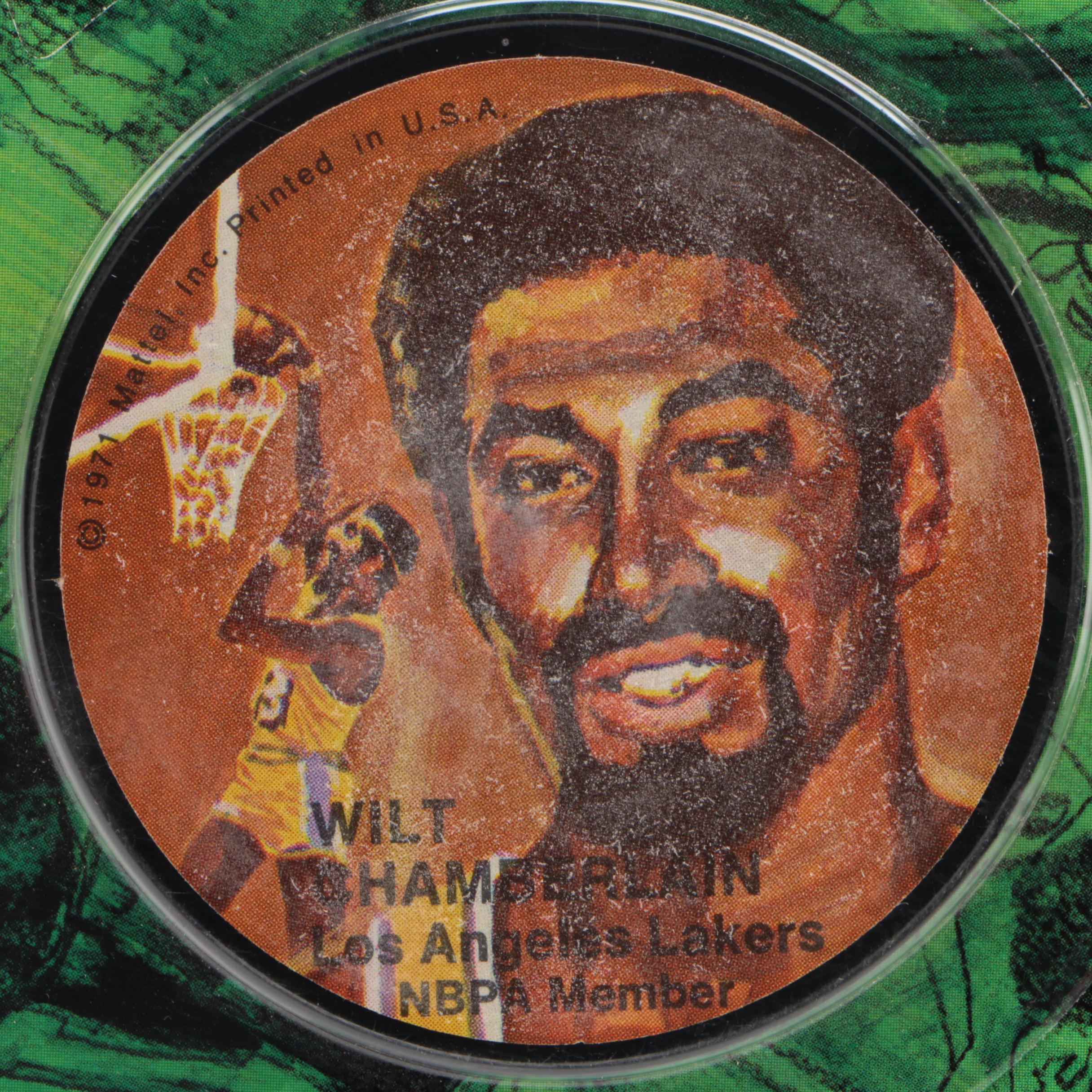 Mattel "Instant Replay" Basketball Record Discs with Maravich, 1971