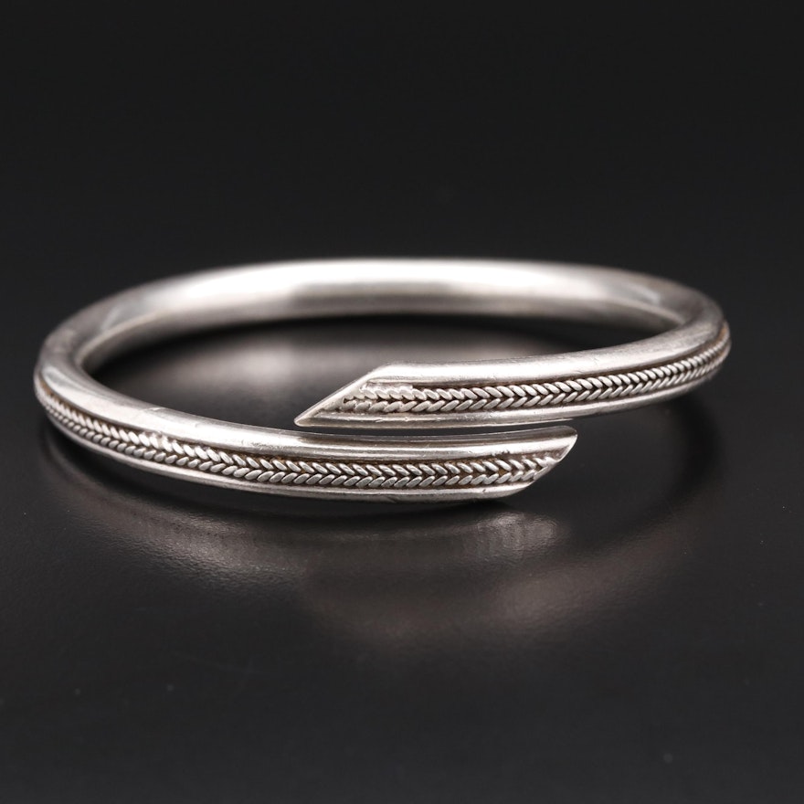 Sterling Bypass Bangle