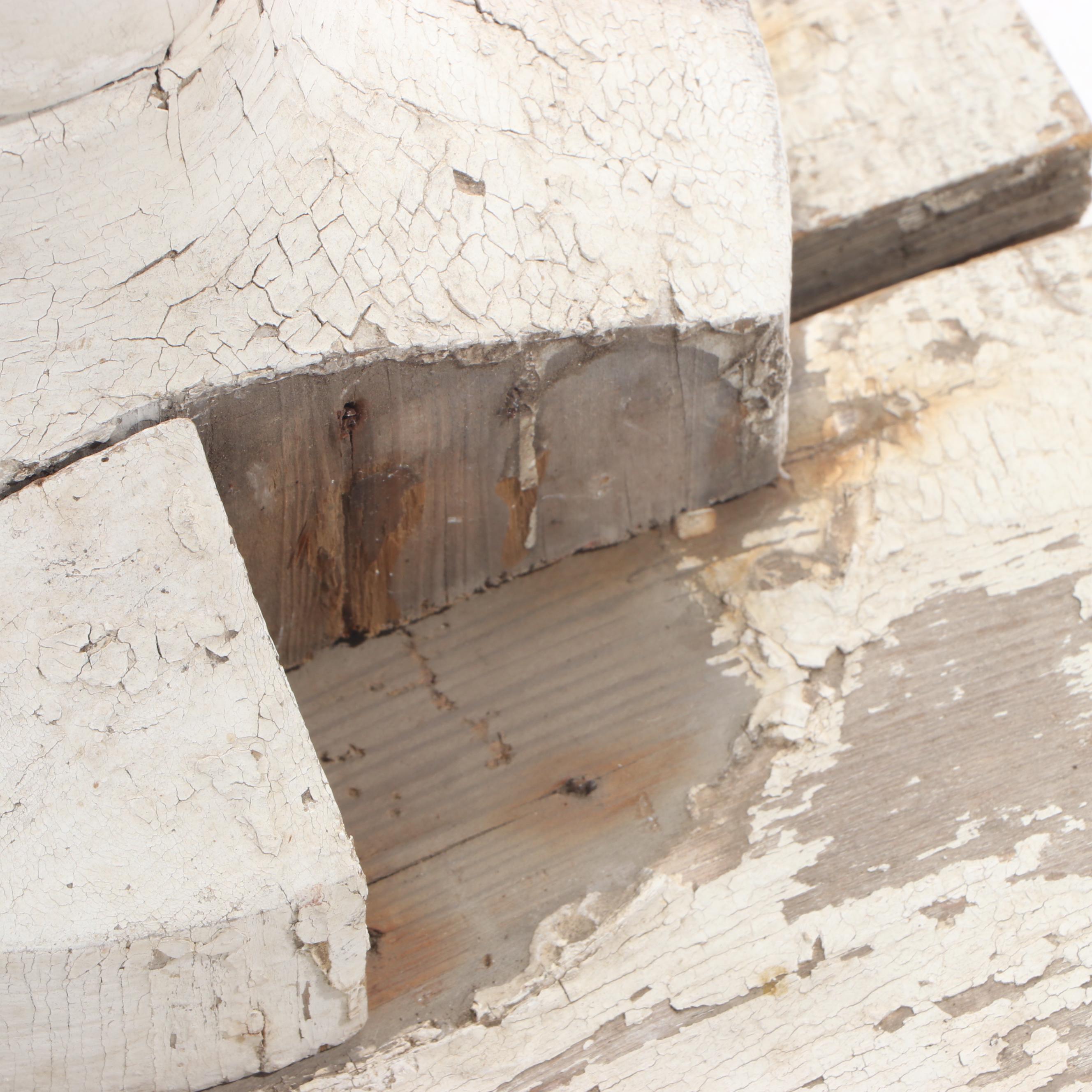 Turned Wood Post Architectural Finials