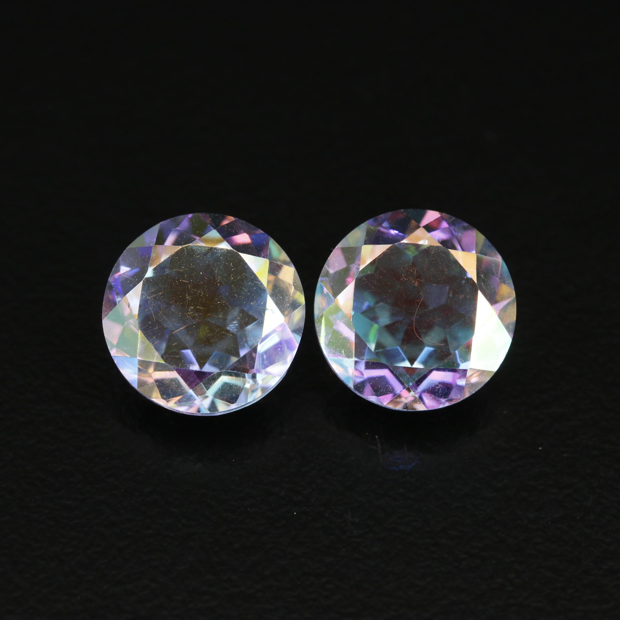 Loose Round Faceted Quartz