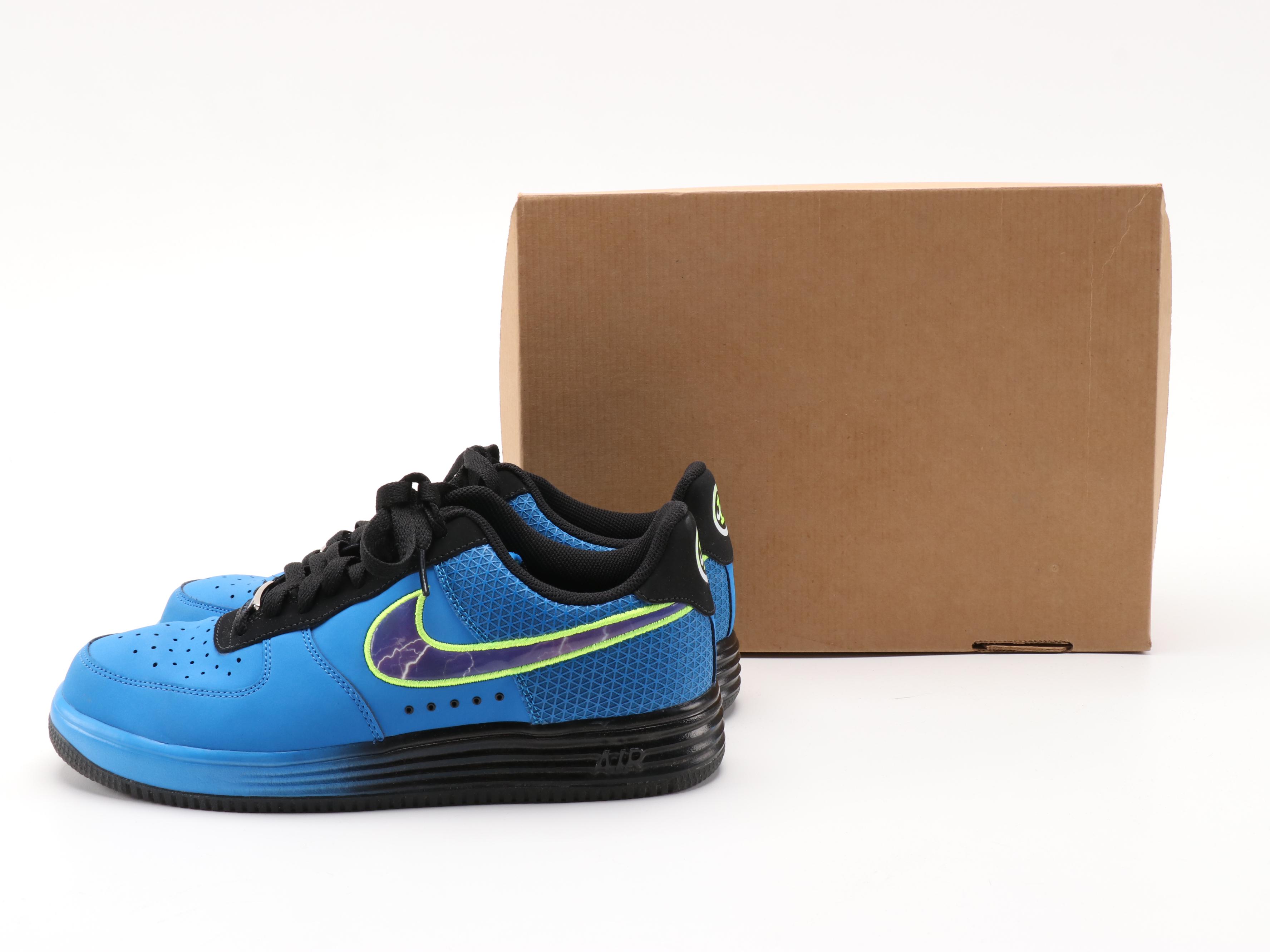 Men's Nike Lunar Force 1 “Kevin Durant” Blue Black Sneakers