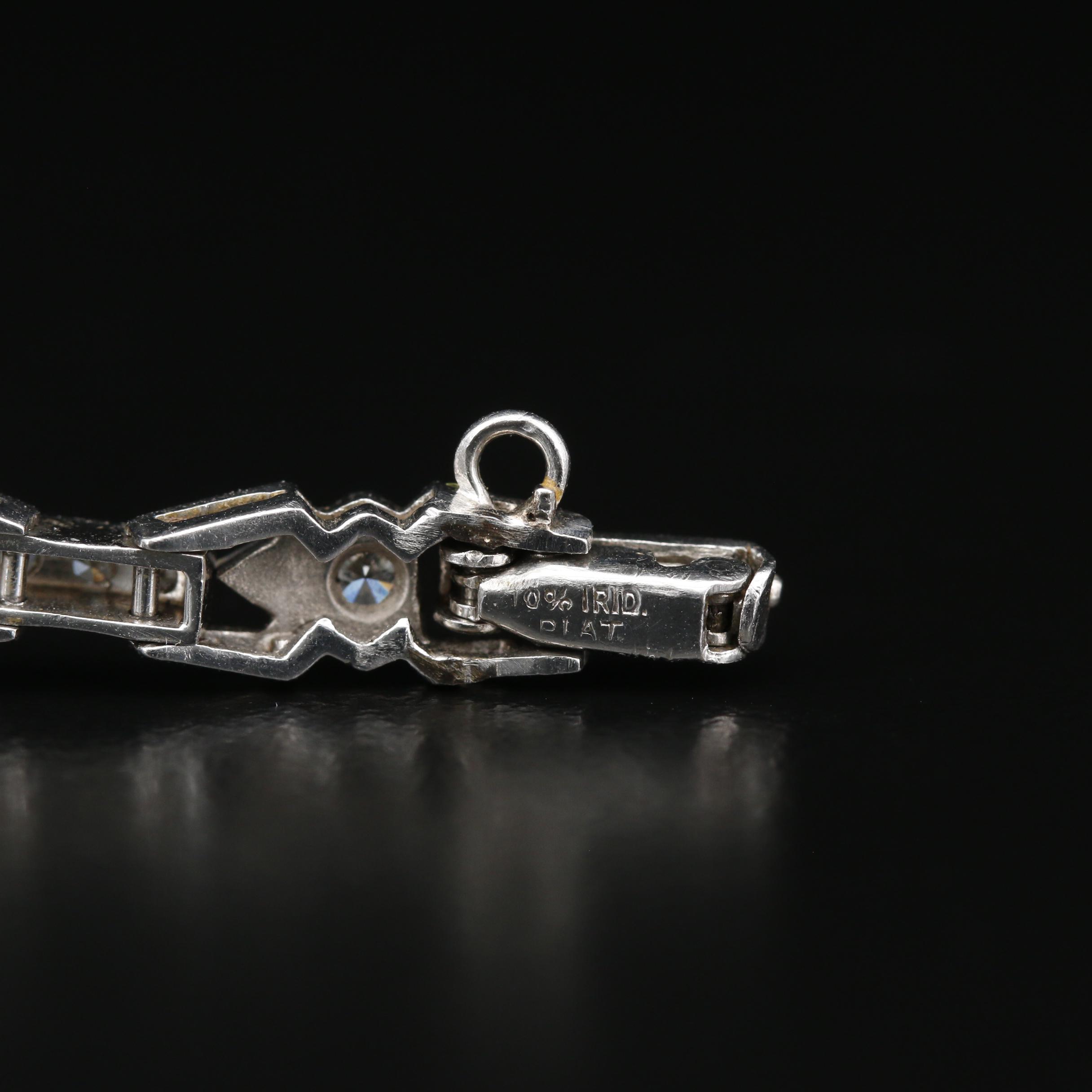 Platinum and 1.82 CTW Diamond Hamilton Stem Wind Watch