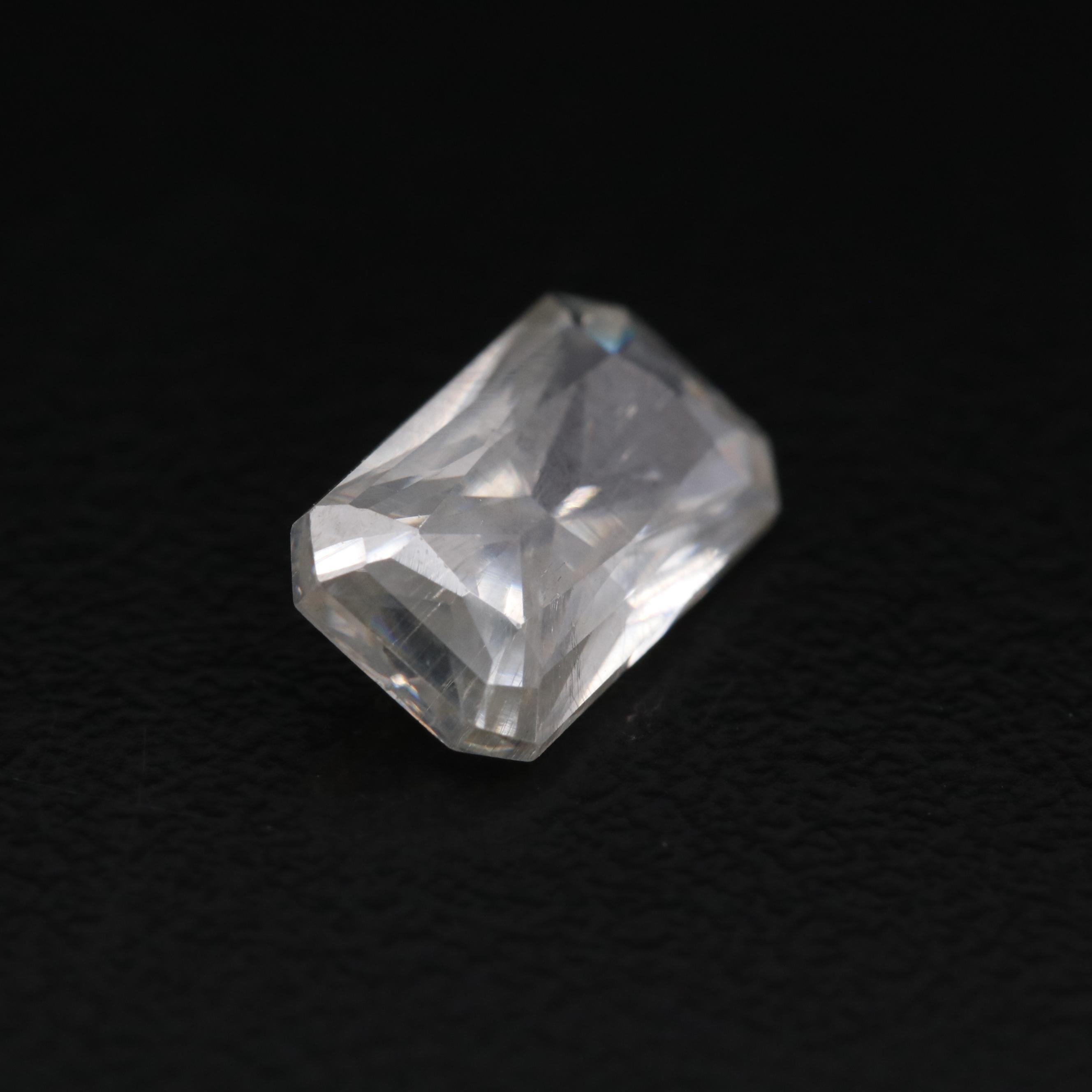 Loose Lab Grown Rectangular Moissanite
