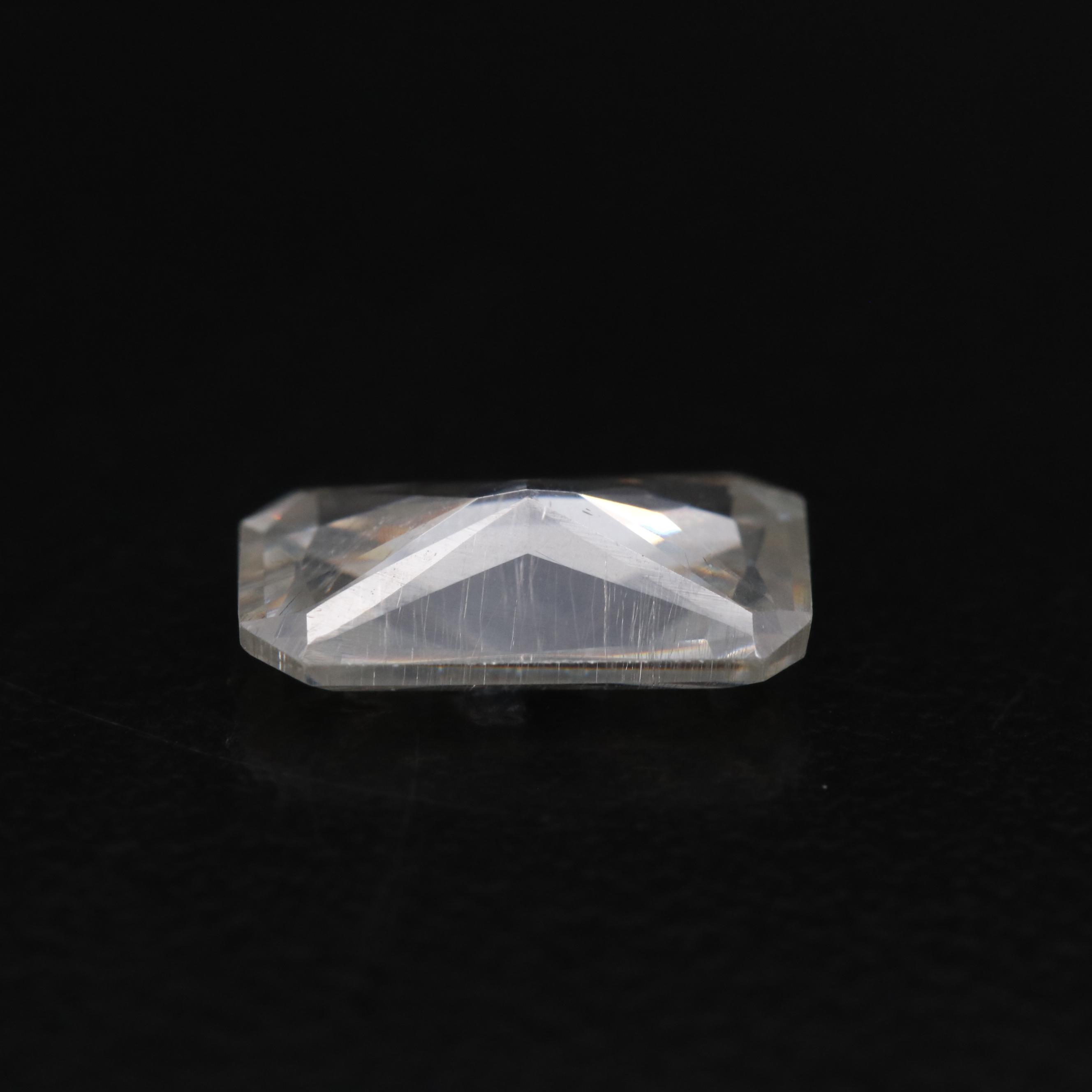 Loose Lab Grown Rectangular Moissanite