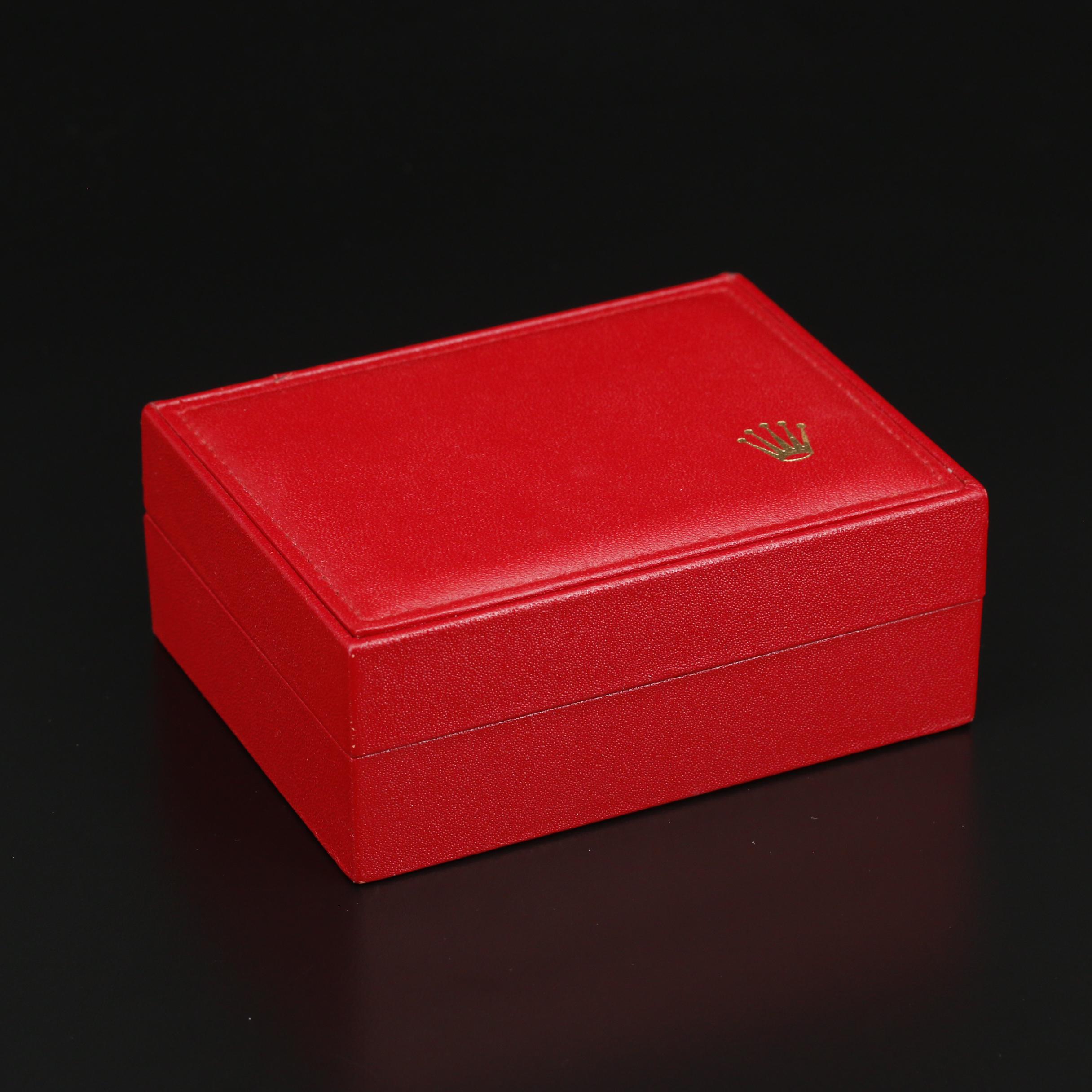 Red Rolex Watch Box
