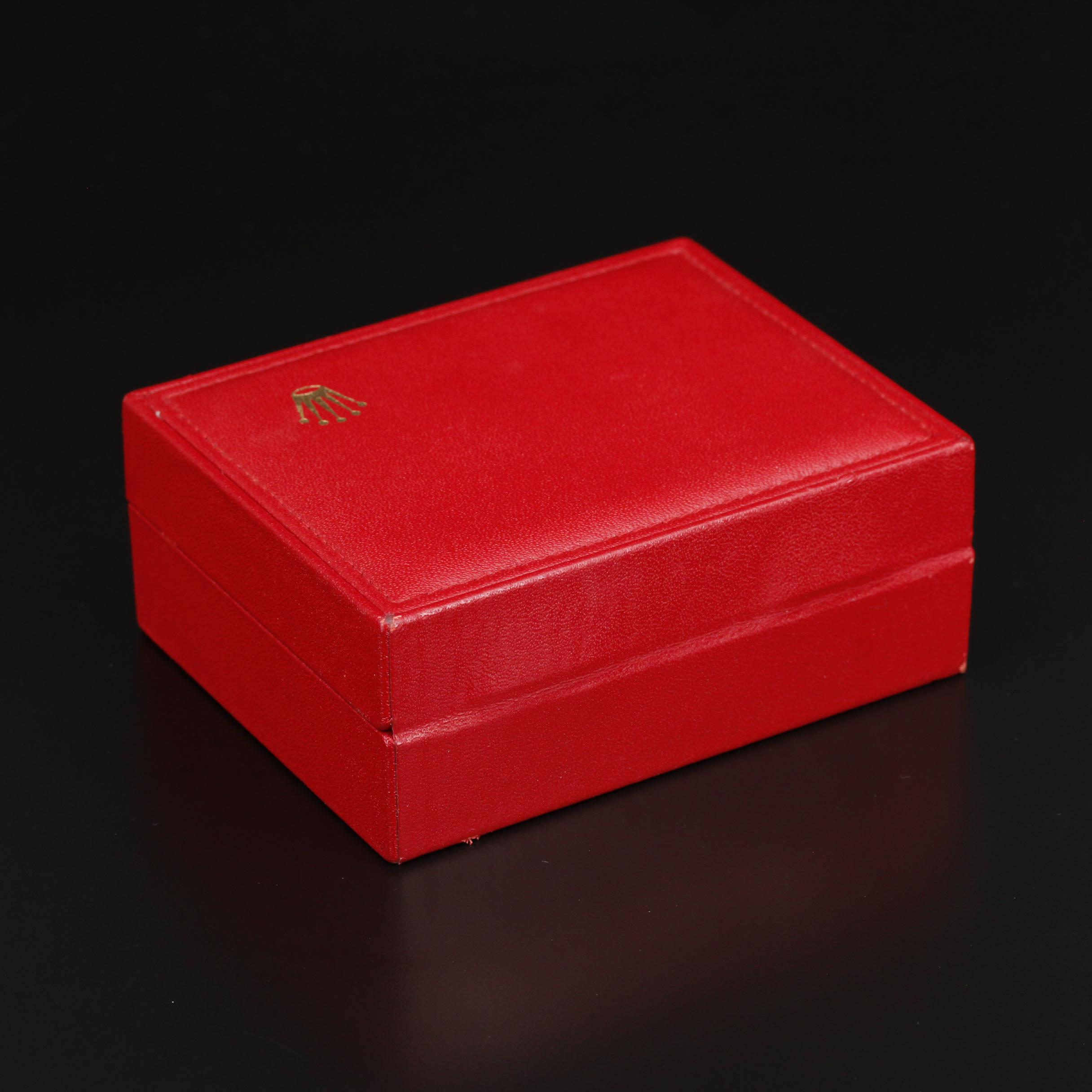 Red Rolex Watch Box