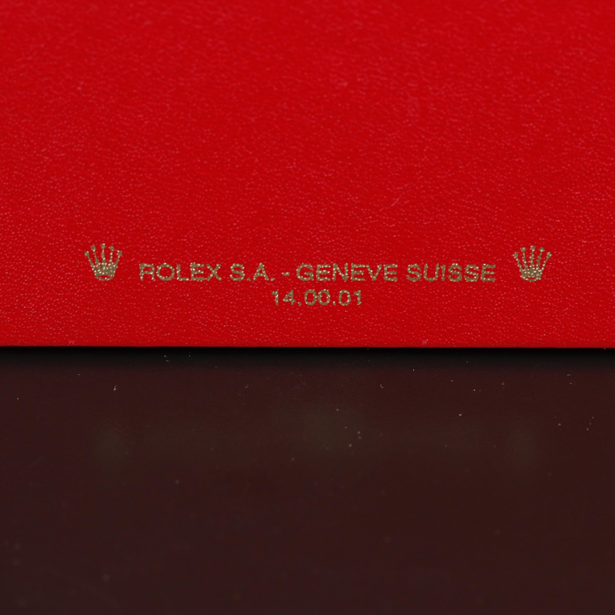 Red Rolex Watch Box