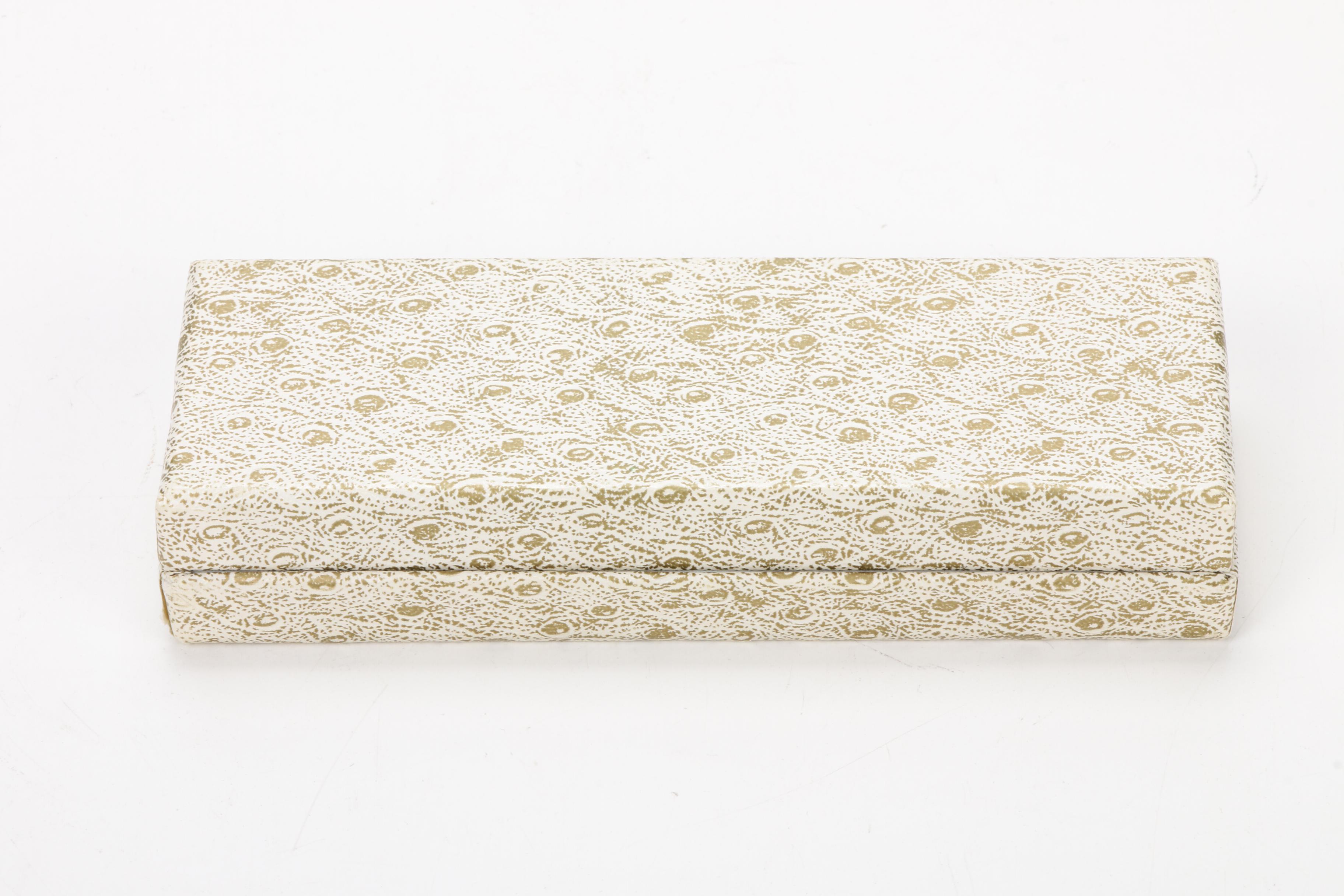 Chanel No. 5 and Arpege 14K Gold Filigree Perfumed Pen Set, Vintage