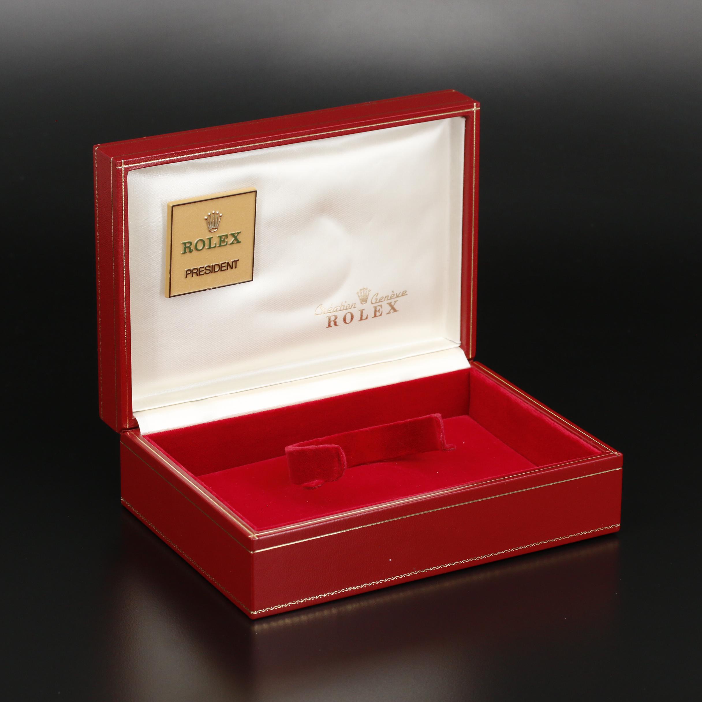 Rolex President Tapestry Box