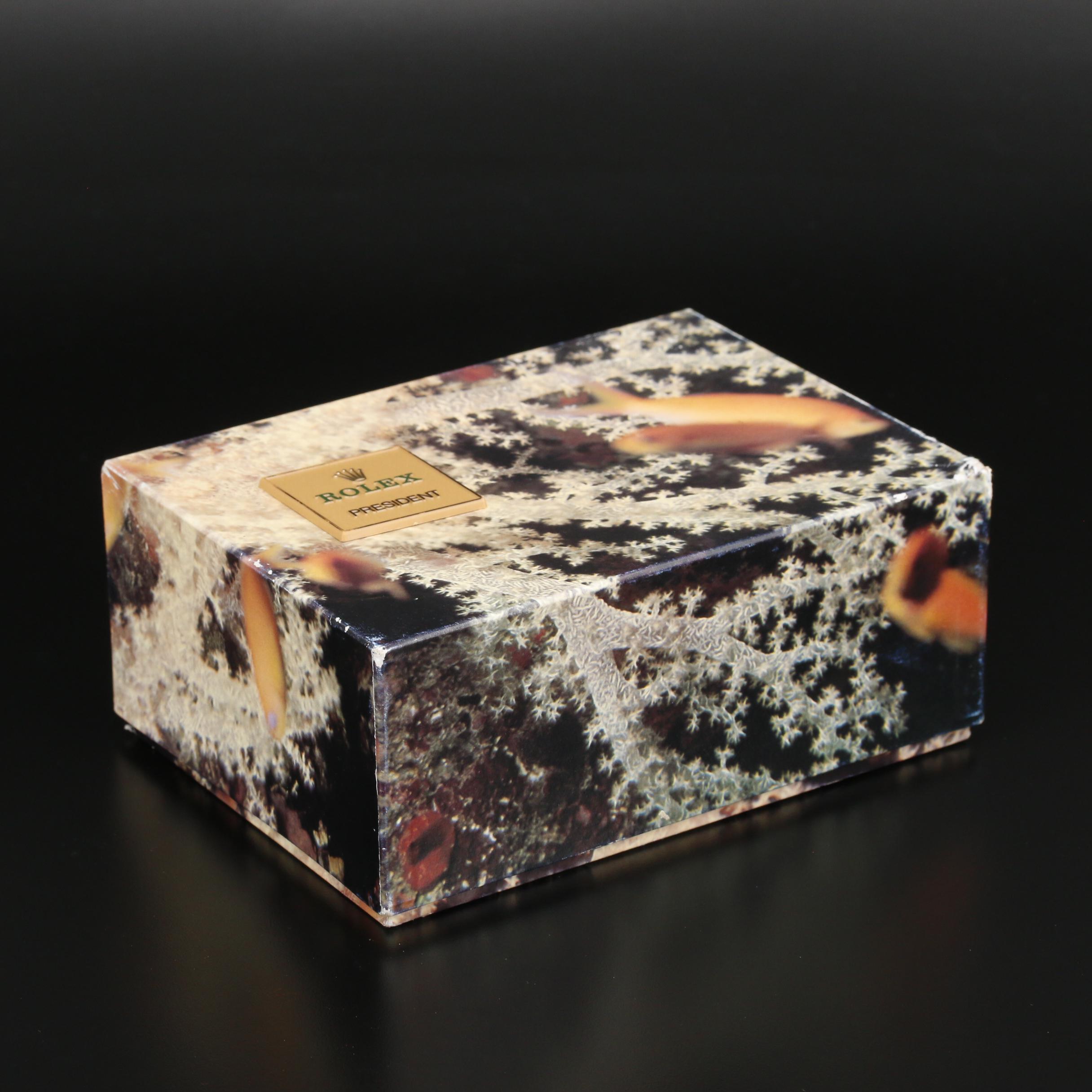 Rolex President Tapestry Box