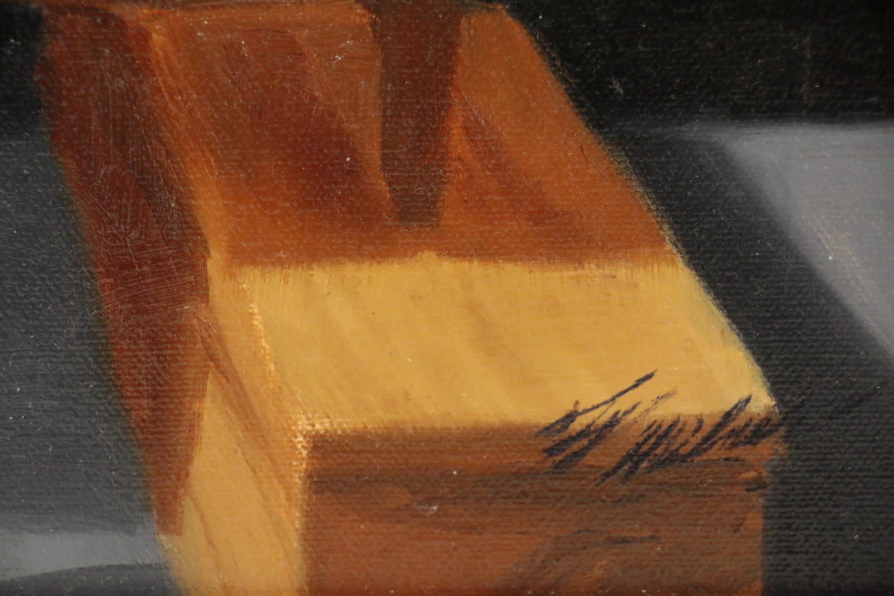 Ty Milner Figure Oil Painting "Night Life"